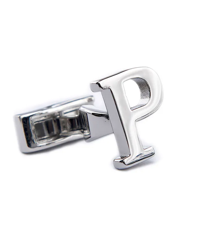 Single Initial P Cufflink (Sold Individually) sold by T.M.Lewin