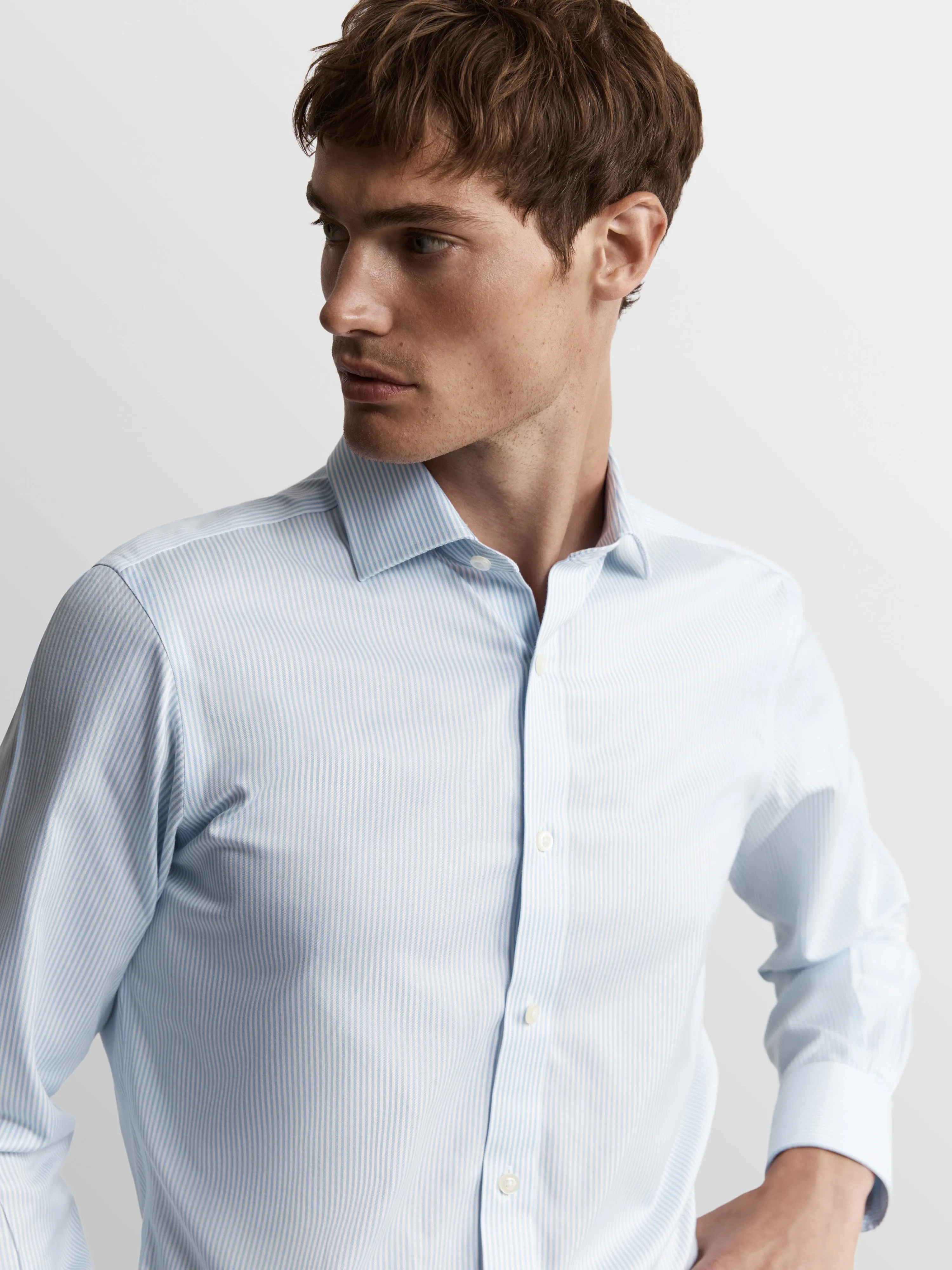 The Non-Iron Twill Shirt sold by T.M.Lewin