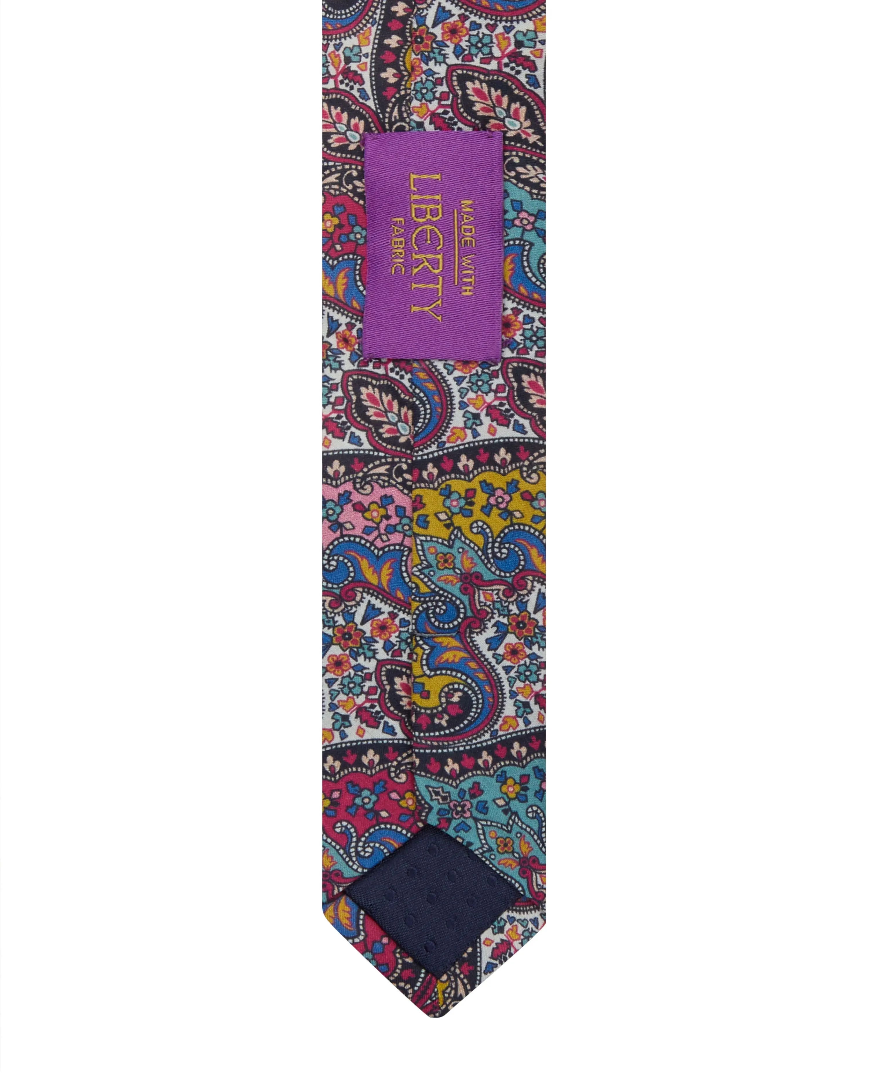 Pink Print Tie sold by T.M.Lewin product image thumbnail 3