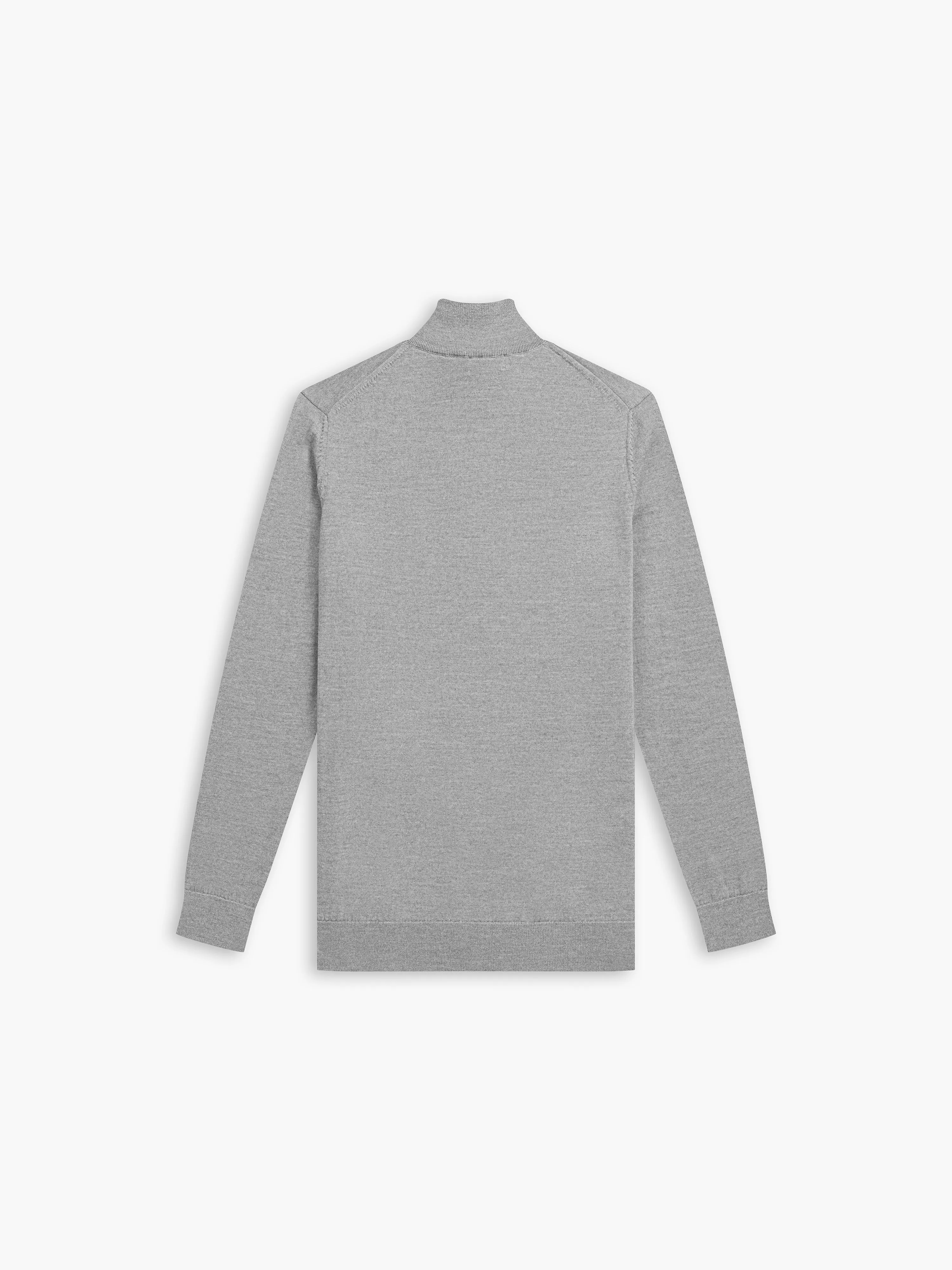 The Merino Wool Quarter-Zip sold by T.M.Lewin product image thumbnail 4