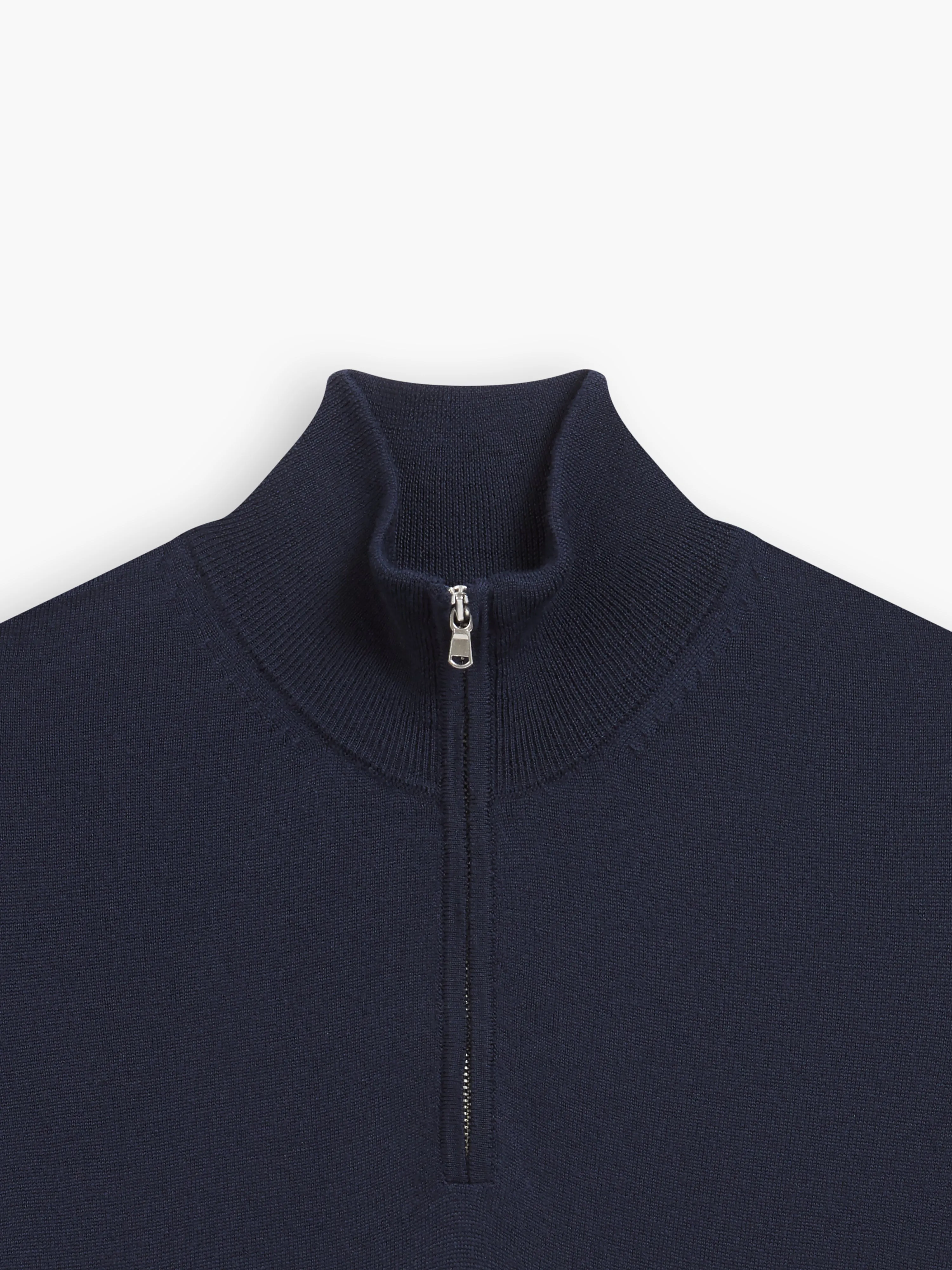 The Merino Wool Quarter-Zip sold by T.M.Lewin product image thumbnail 3