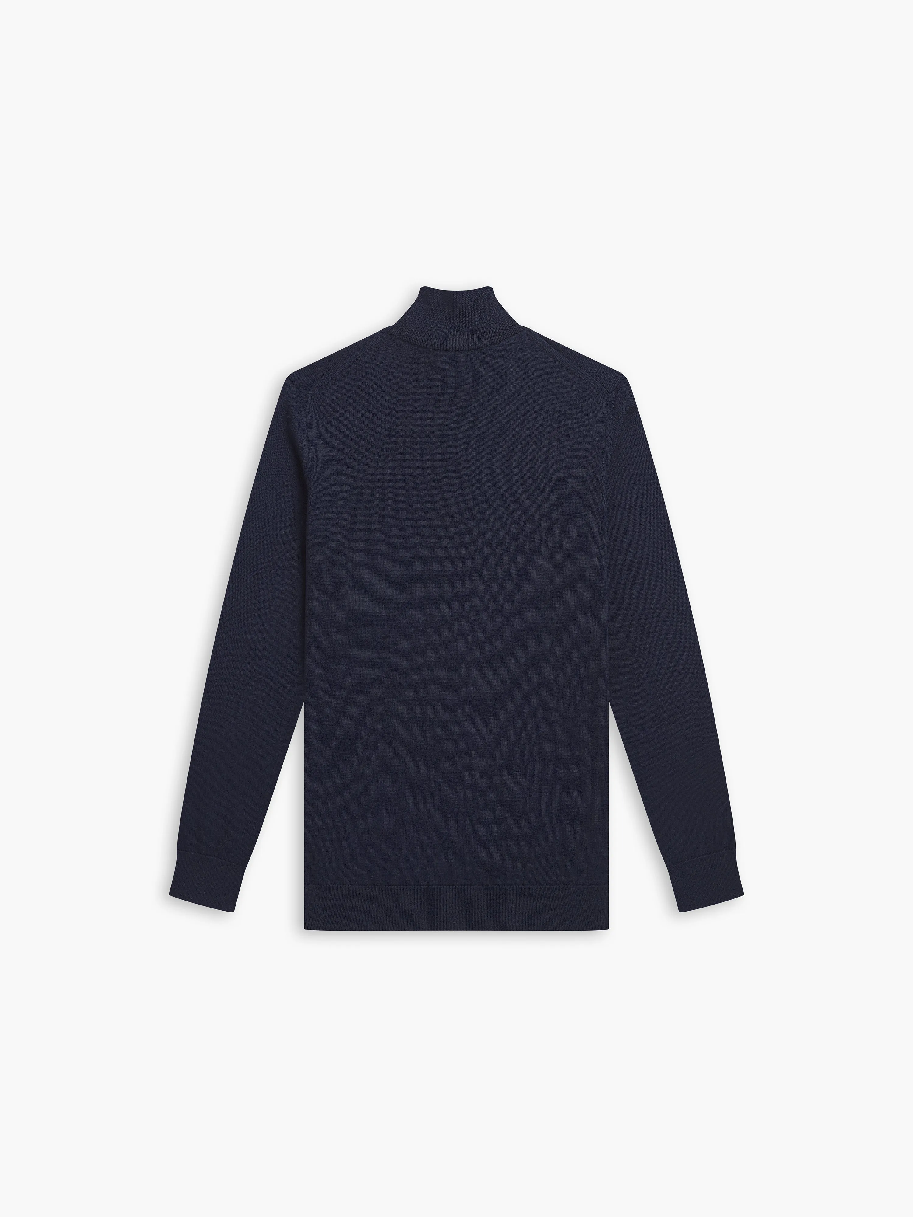 The Merino Wool Quarter-Zip sold by T.M.Lewin product image thumbnail 4