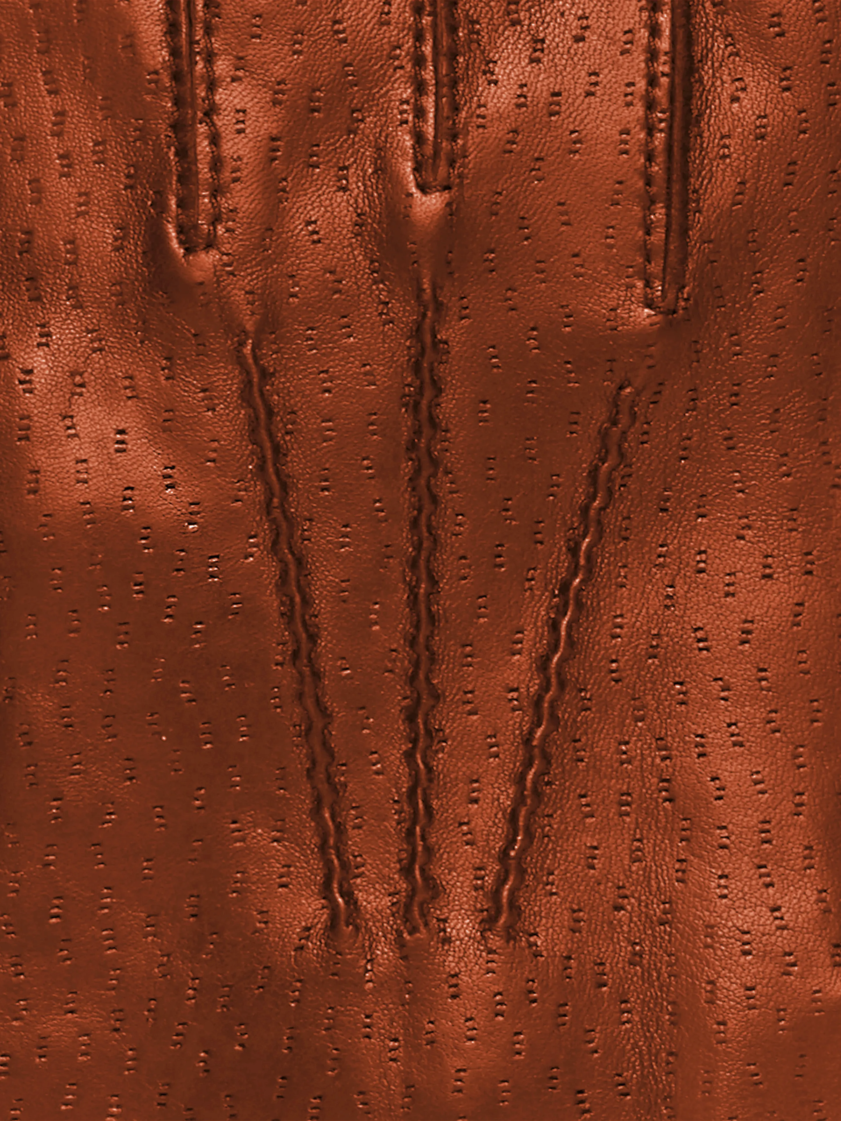 Luxury Textured Leather Tan Cashmere-Lined Gloves sold by T.M.Lewin product image thumbnail 2