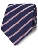 Stripe Tie Navy Pink sold by T.M.Lewin