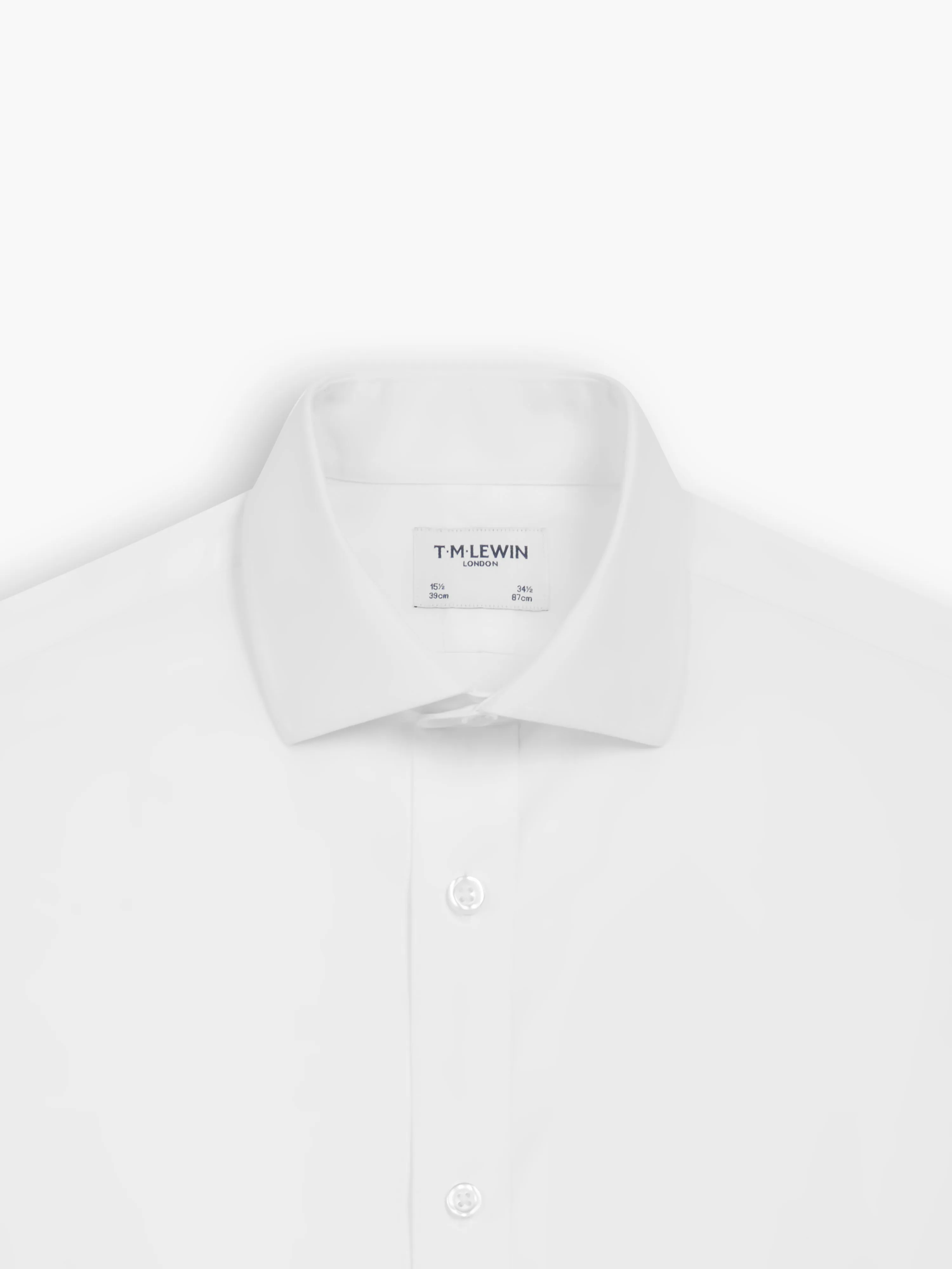 Non-Iron Plain Poplin Shirt sold by T.M.Lewin product image thumbnail 4