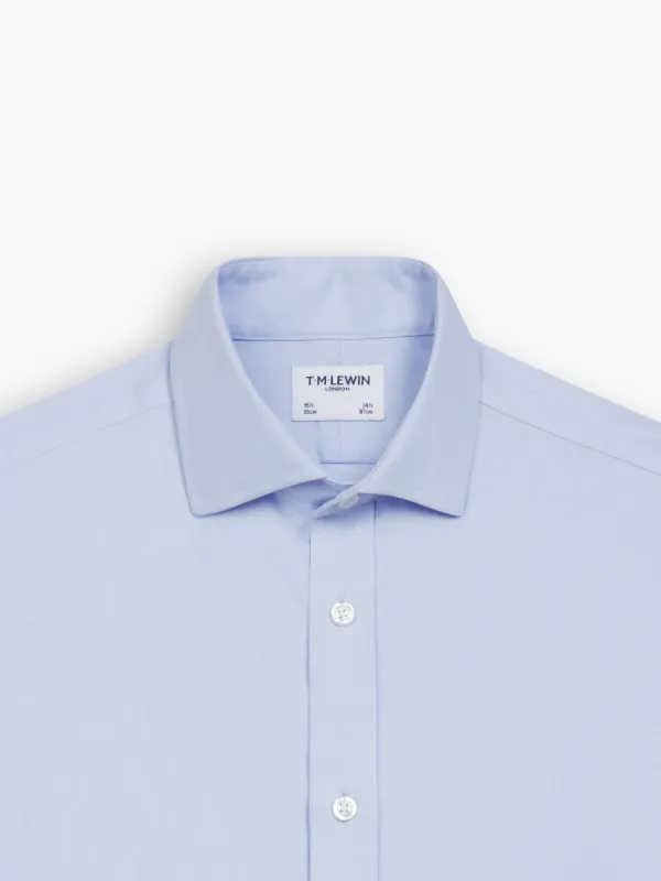 Cutaway Collar Non-Iron Twill sold by T.M.Lewin