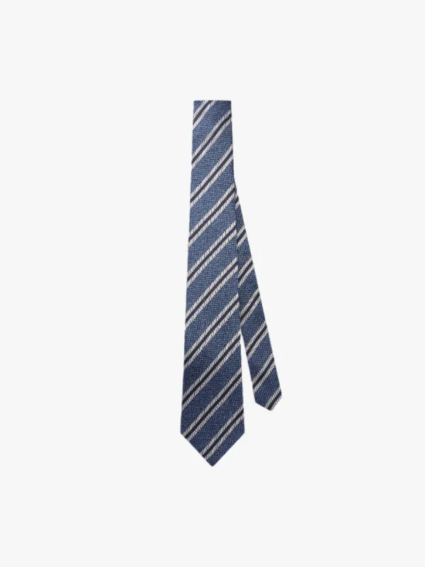 The Textured Stripe Tie sold by T.M.Lewin