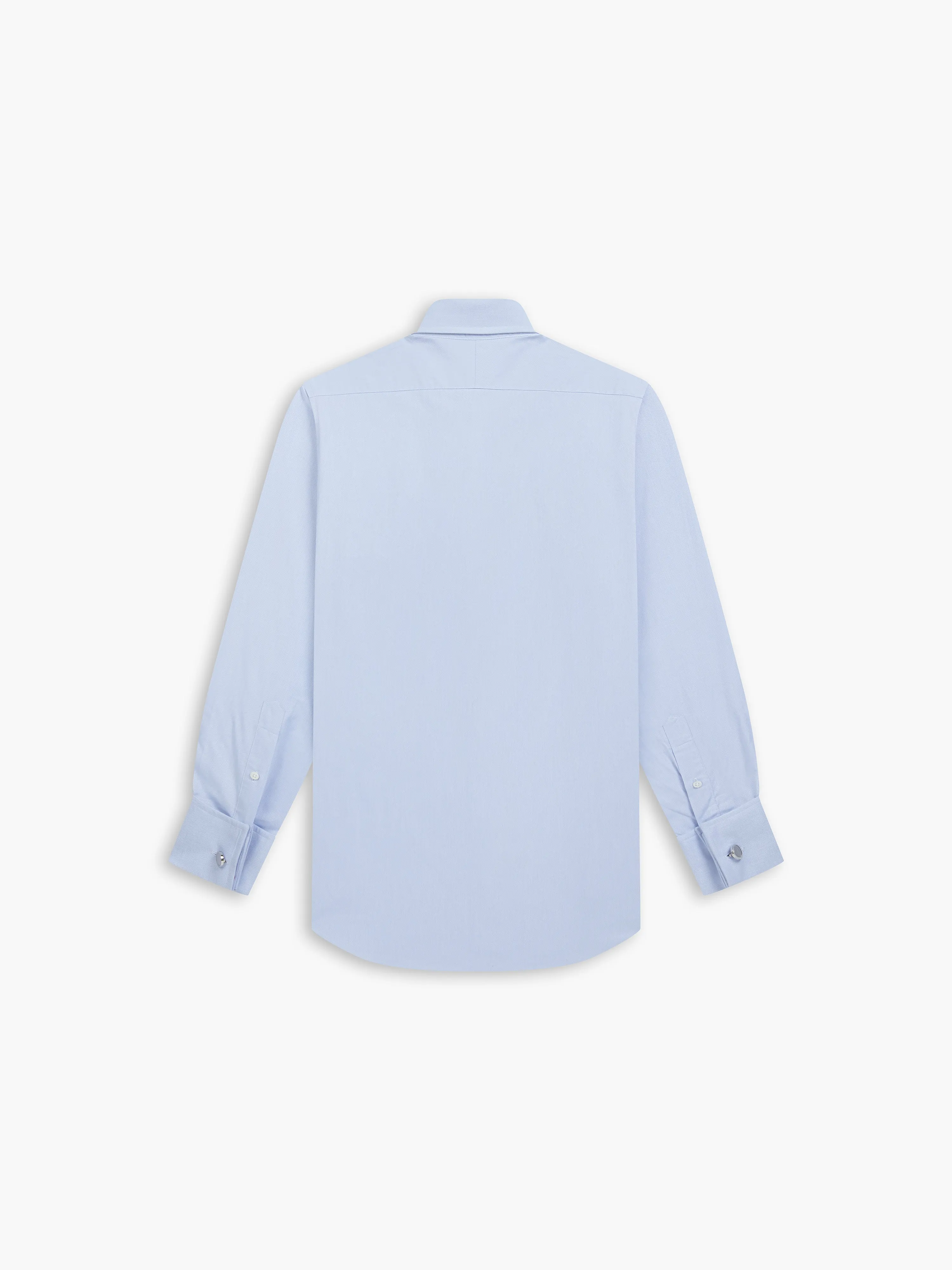 Blue Royal Oxford Slim Fit Double Cuff Classic Collar Shirt sold by T.M.Lewin product image thumbnail 4