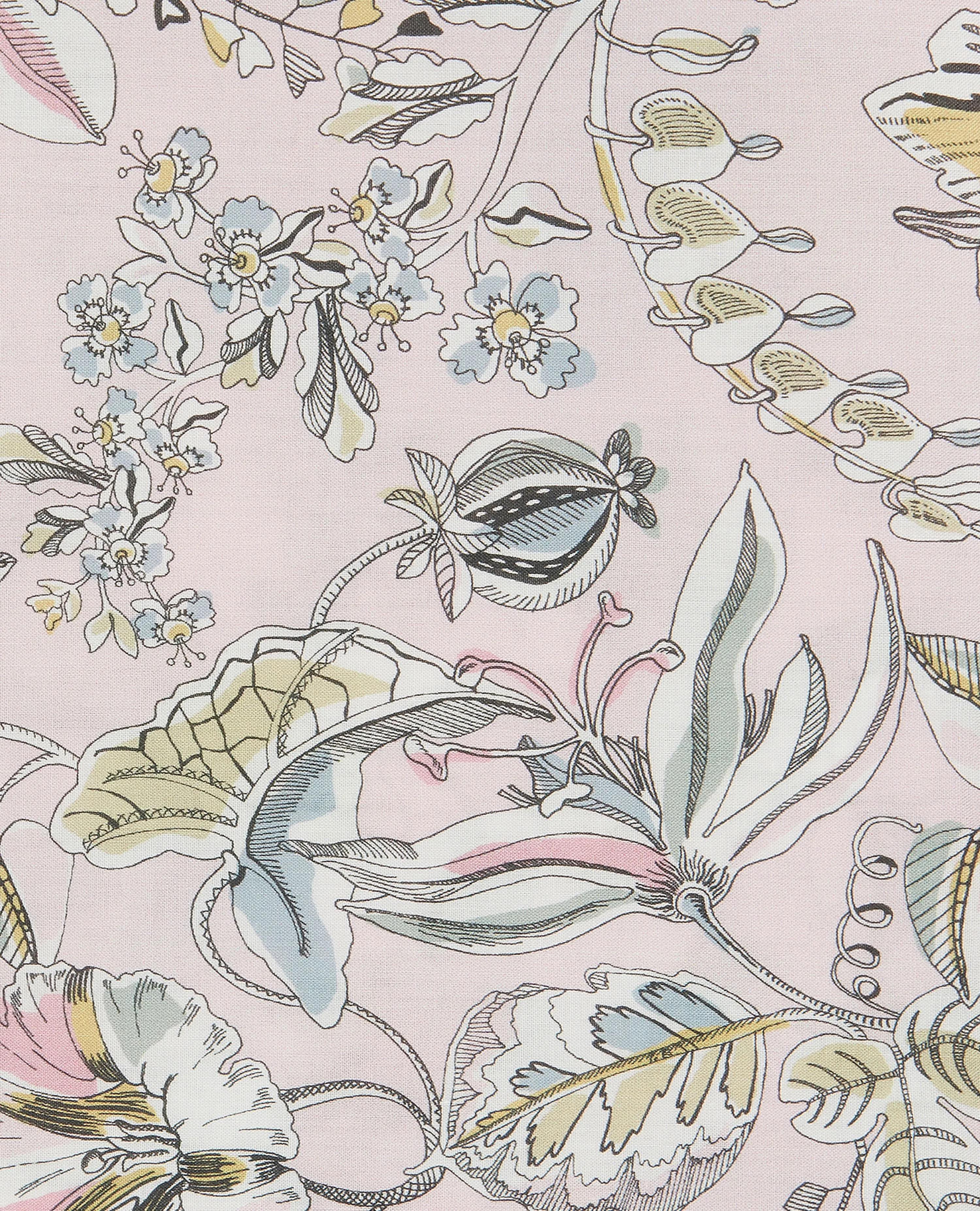 Pink Kew Road Print Pocket Square sold by T.M.Lewin product image thumbnail 2