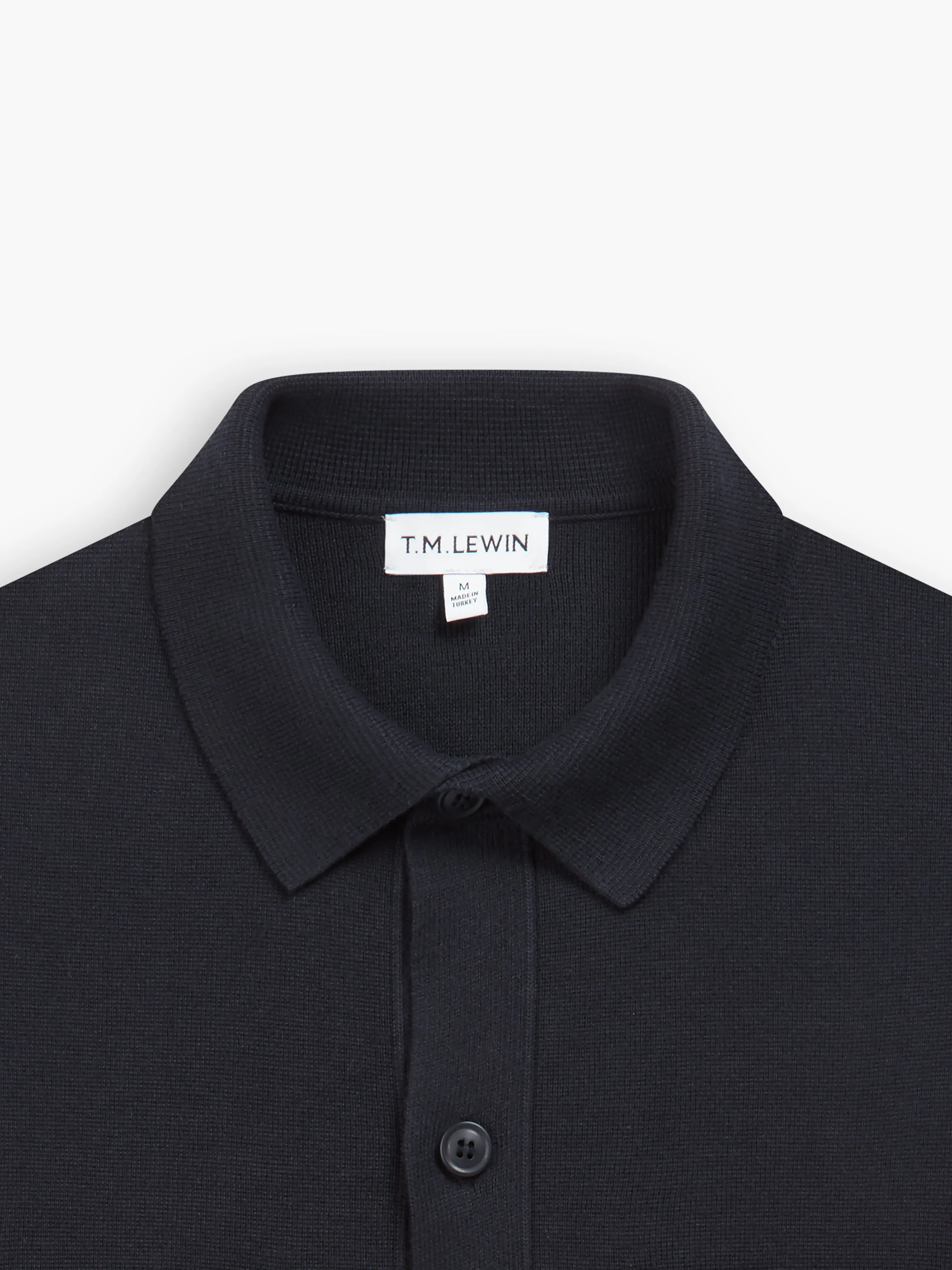 The Milano Button Cardigan sold by T.M.Lewin product image thumbnail 2