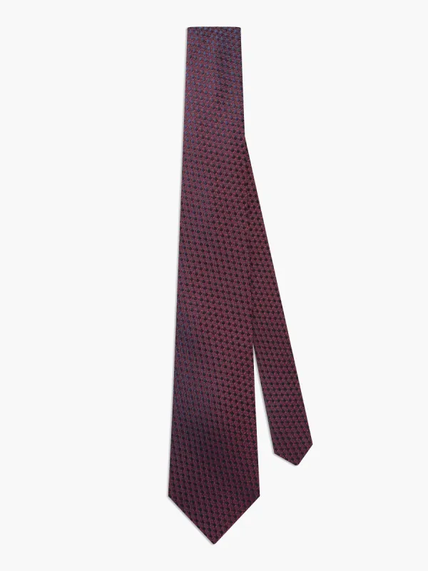The Textured Grenadine Tie sold by T.M.Lewin