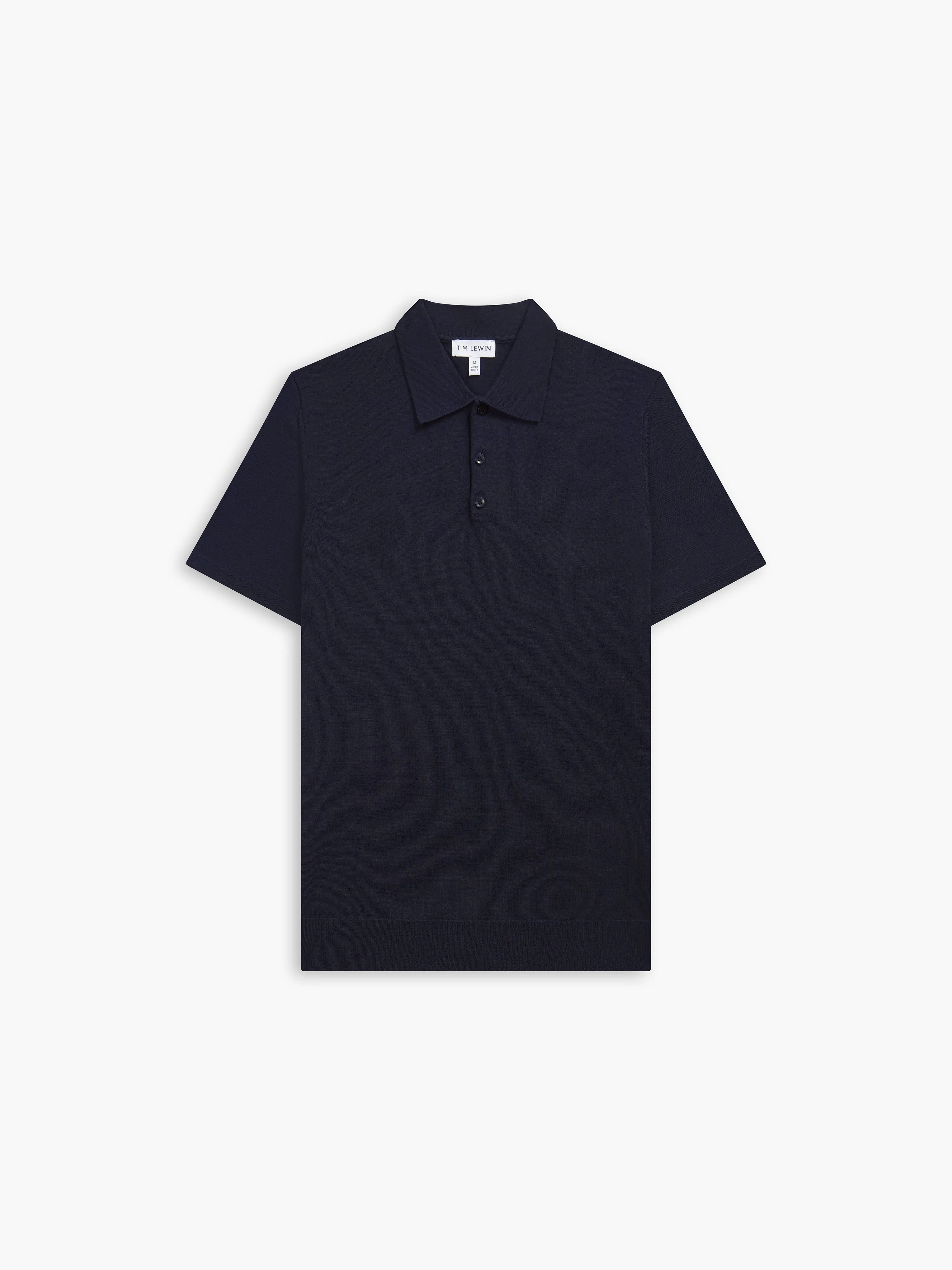 The Knitted Polo sold by T.M.Lewin