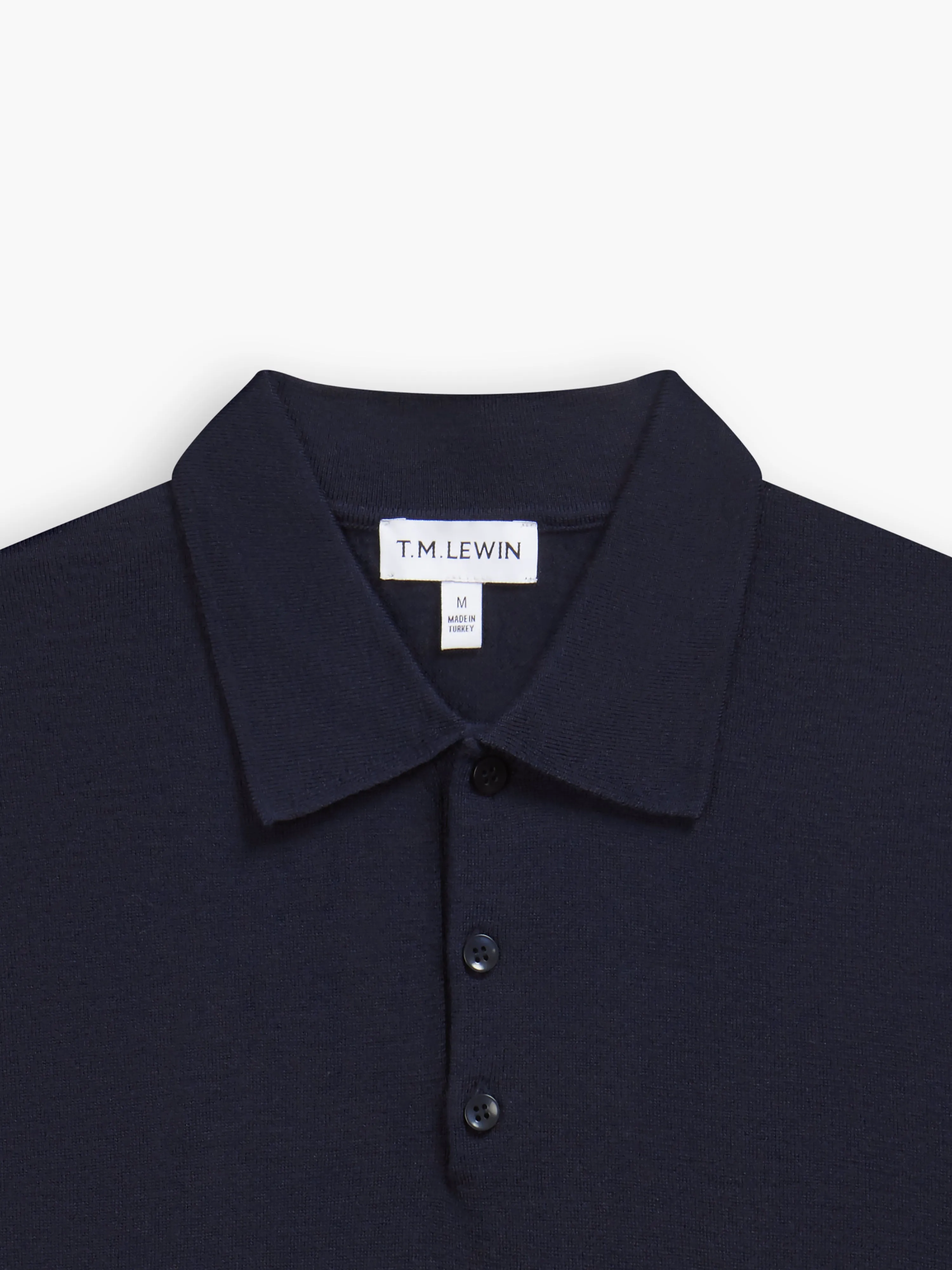 The Knitted Polo sold by T.M.Lewin product image thumbnail 2