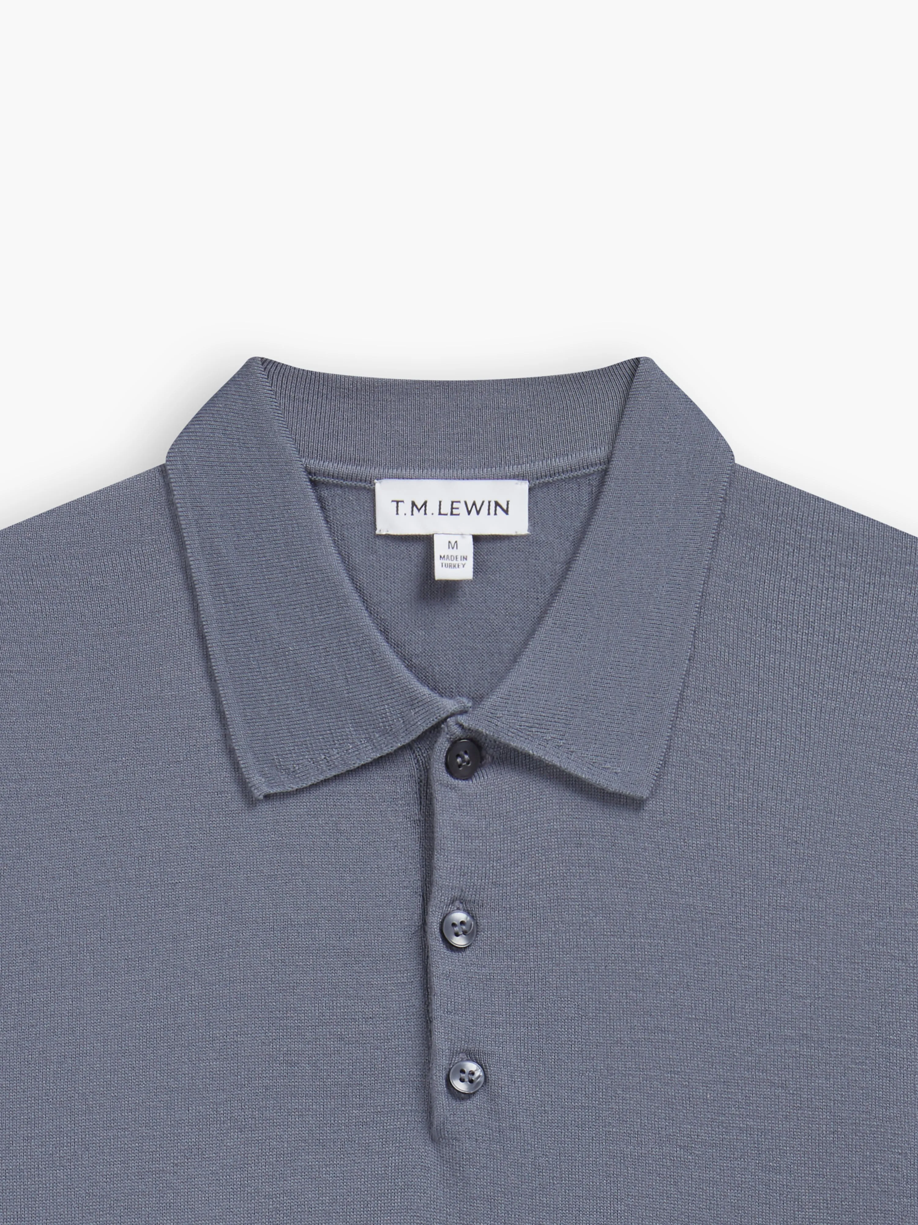 The Knitted Polo sold by T.M.Lewin product image thumbnail 2