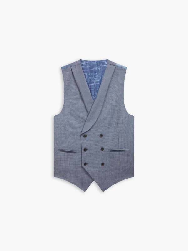 Clarence Infinity Active Slim Fit Melange Waistcoat made by T.M.Lewin