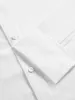 Non-Iron White Twill Fitted Double Cuff Classic Collar Shirt sold by T.M.Lewin