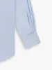 Light Blue Bold Twill Super Fitted Double Cuff Classic Collar Shirt sold by T.M.Lewin