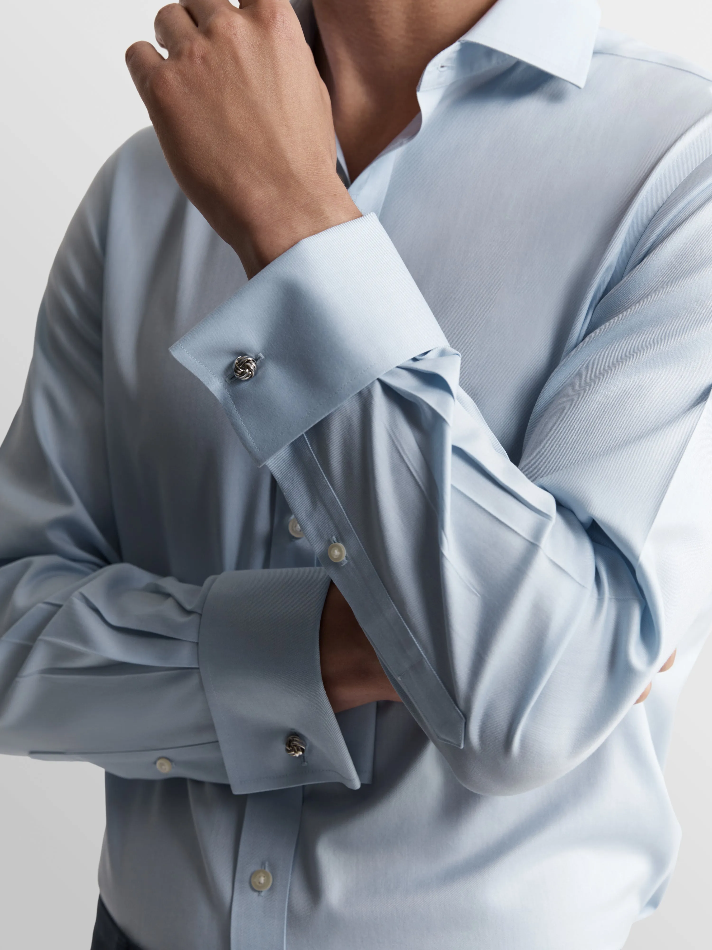 The Non-Iron Twill Shirt sold by T.M.Lewin product image thumbnail 2