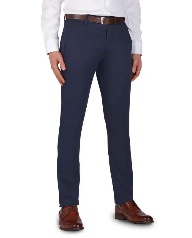 Radcliffe Skinny Blue Chino sold by T.M.Lewin