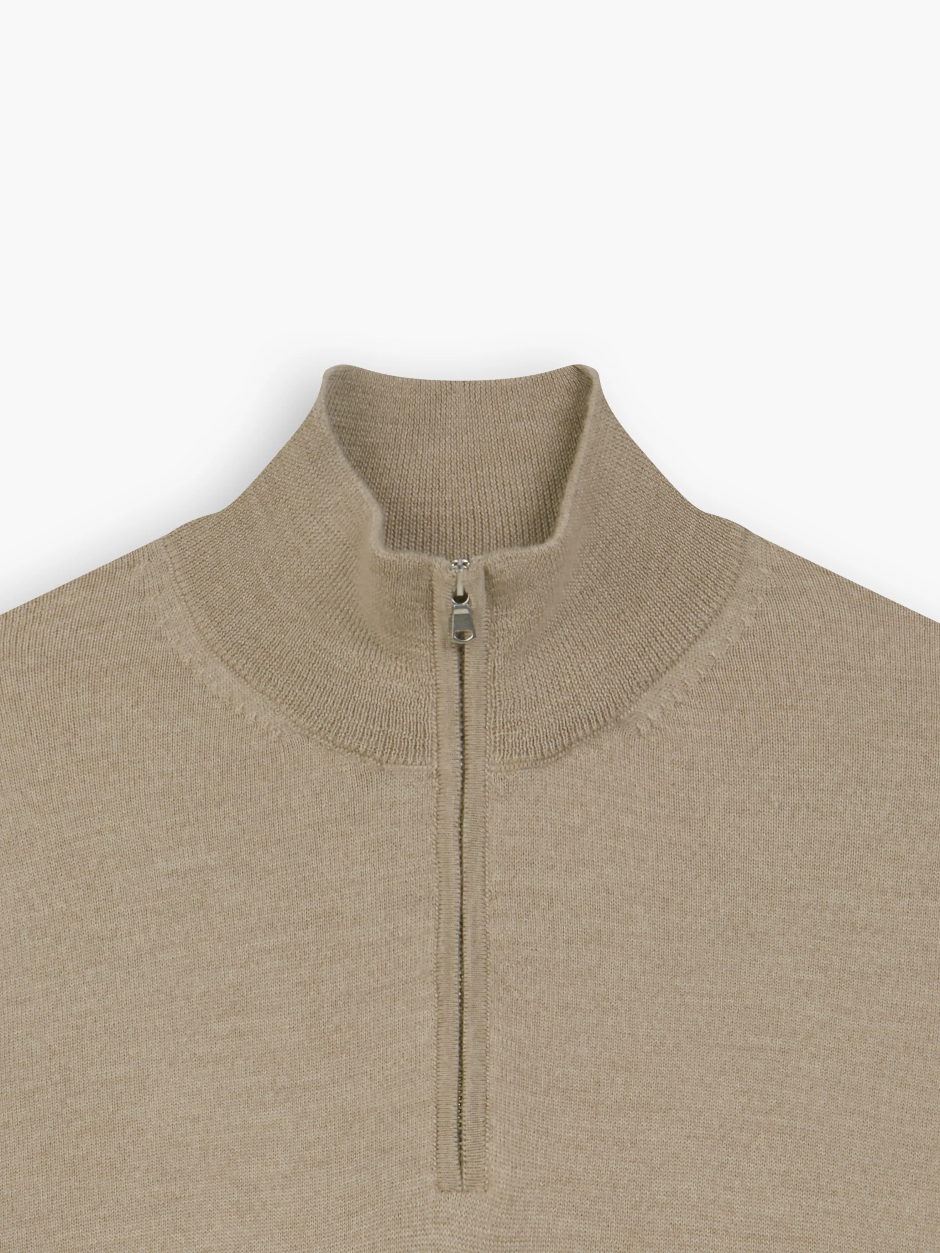 The Merino Wool Quarter-Zip sold by T.M.Lewin product image thumbnail 3
