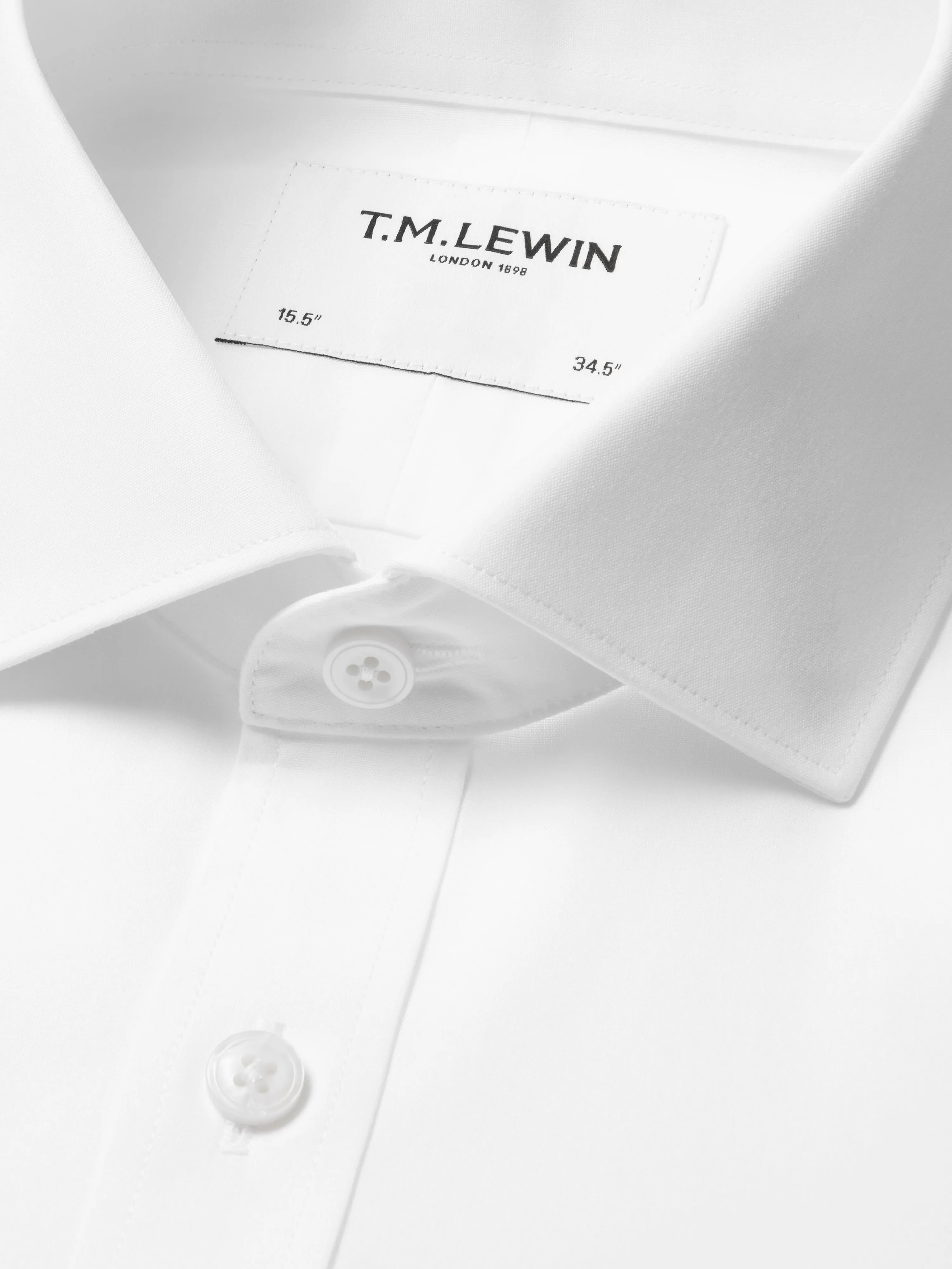 The Non-Iron Poplin Shirt sold by T.M.Lewin product image thumbnail 2