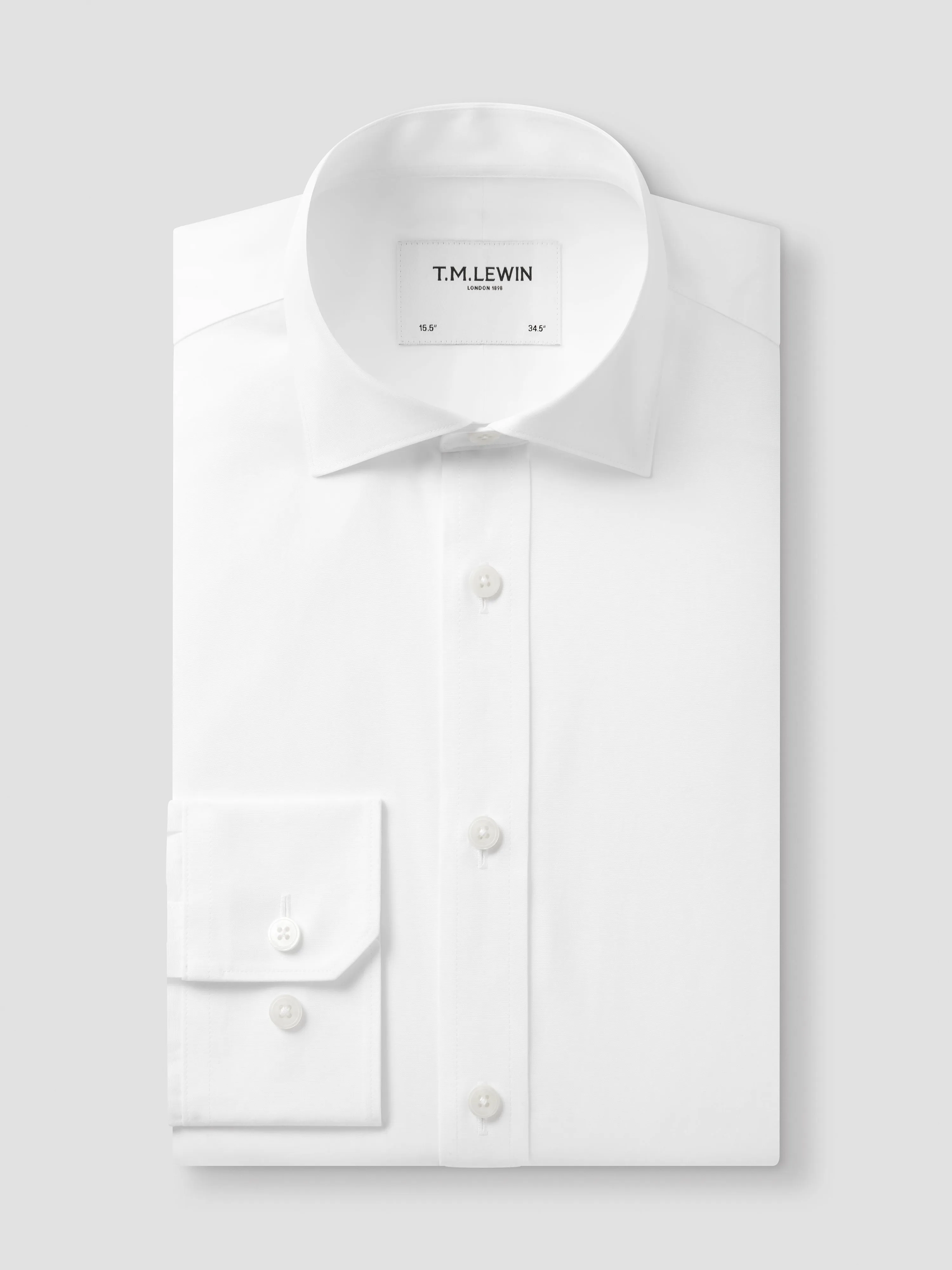 The Non-Iron Poplin Shirt sold by T.M.Lewin