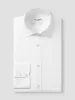 Non-Iron Plain White Oxford Slim Fit Single Cuff Classic Collar Shirt sold by T.M.Lewin