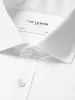 Non-Iron Plain White Oxford Slim Fit Single Cuff Classic Collar Shirt sold by T.M.Lewin