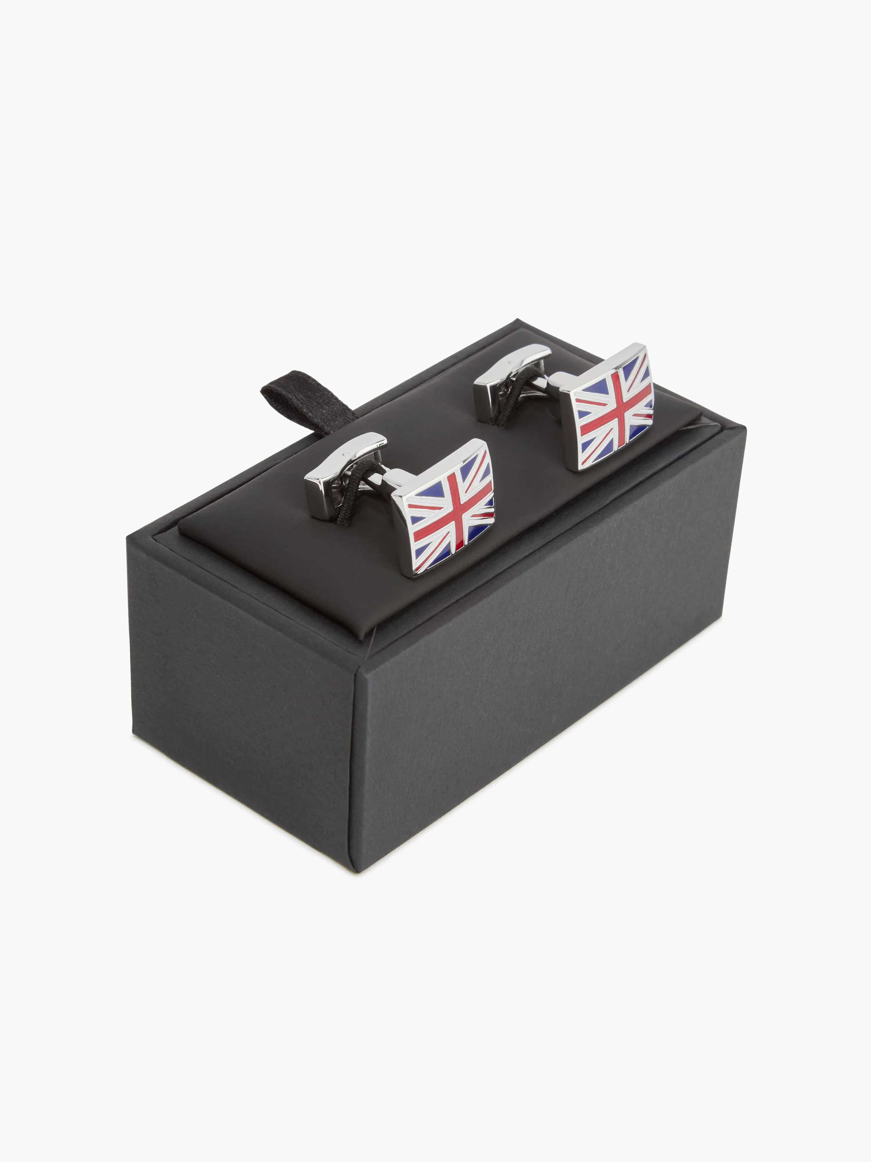 The Union Jack Rectangle Cufflinks sold by T.M.Lewin product image thumbnail 2