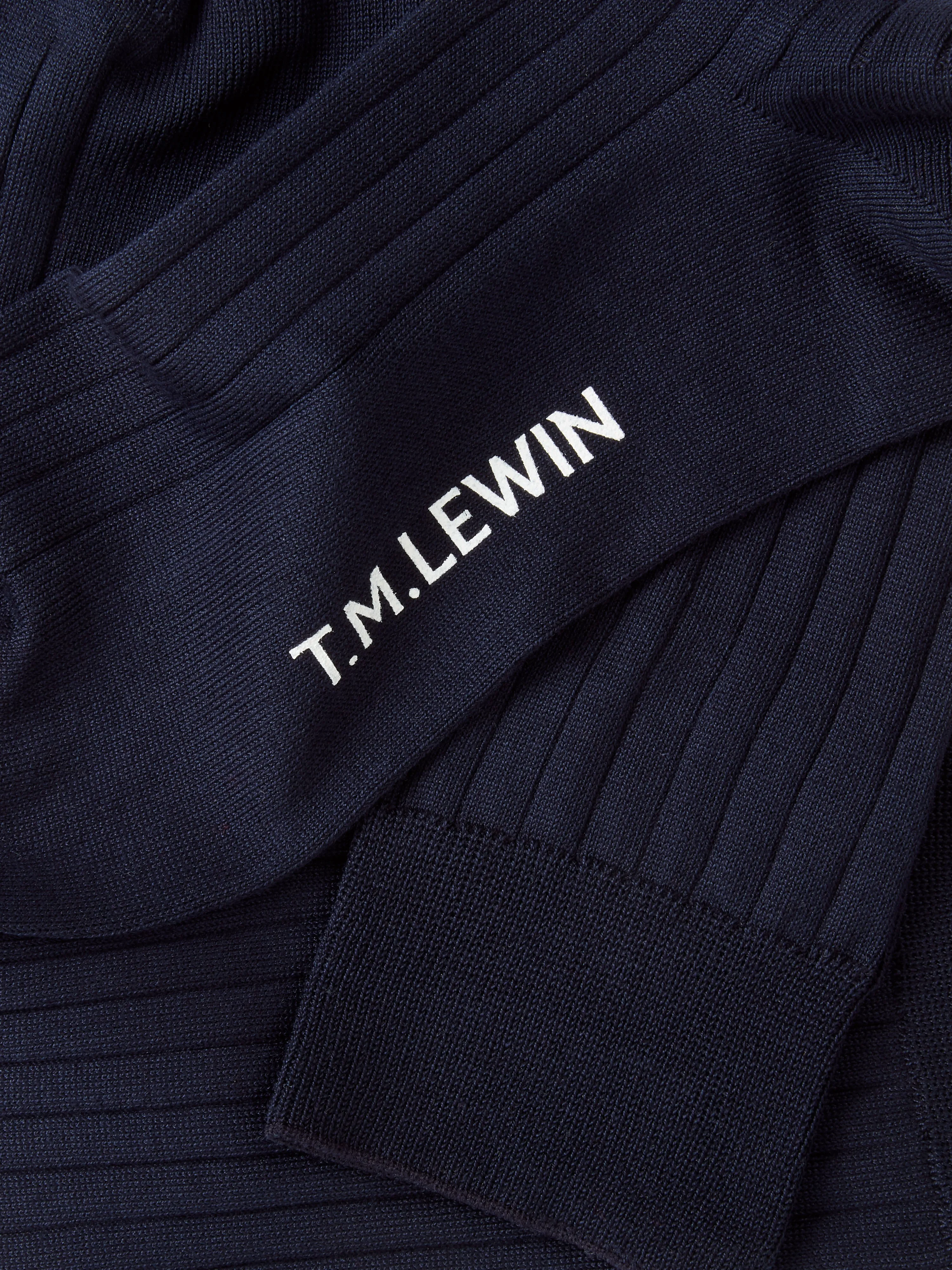 The Mercerised Ribbed Socks sold by T.M.Lewin product image thumbnail 2