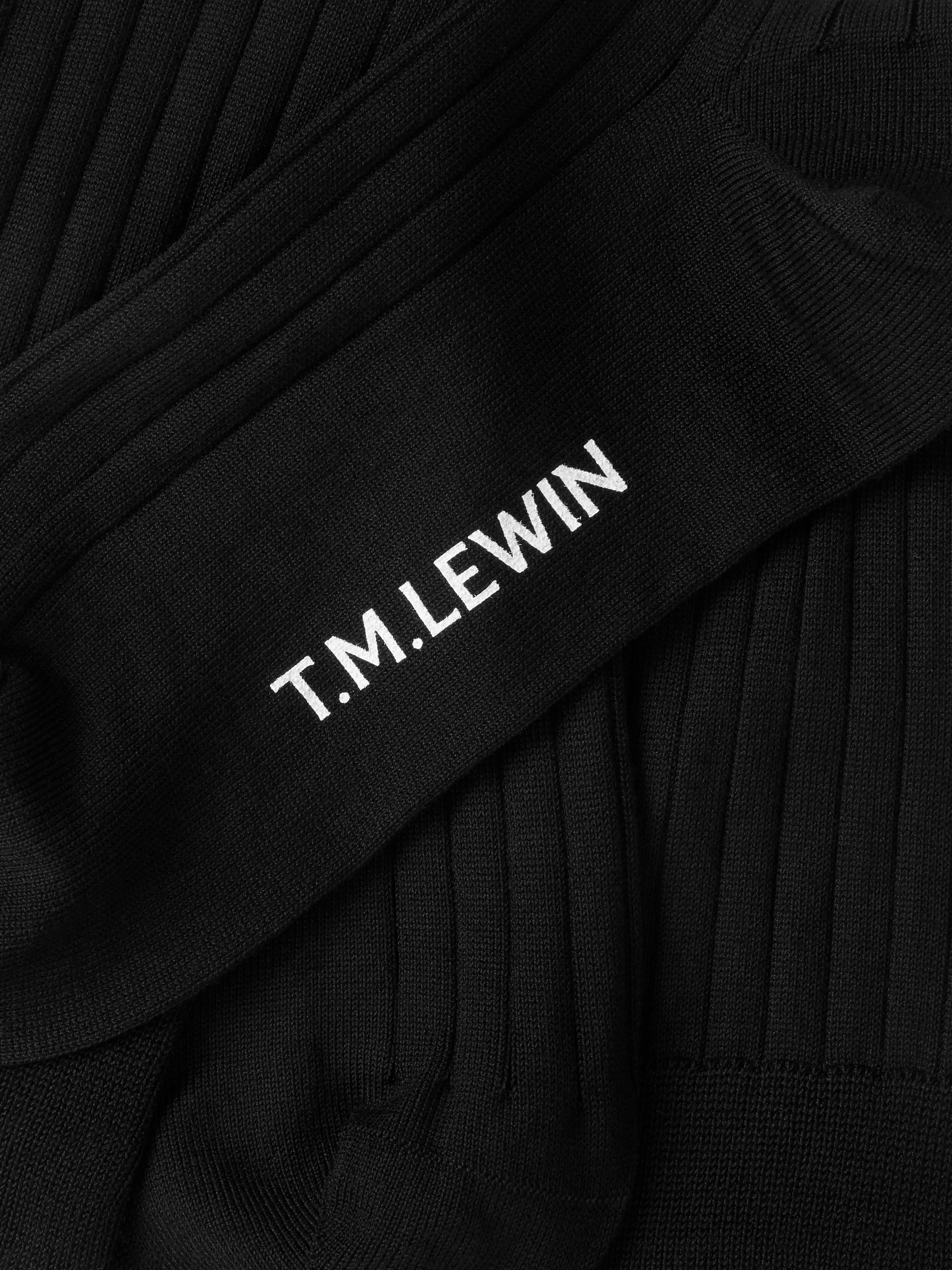 The Mercerised Ribbed Socks sold by T.M.Lewin product image thumbnail 2