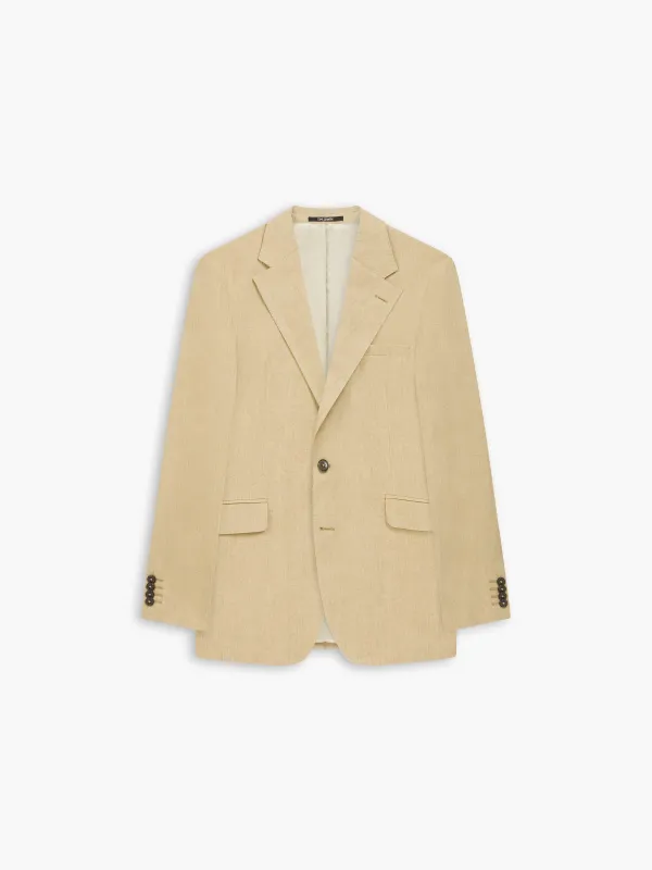 The Portobello Slim Linen Blazer sold by T.M.Lewin