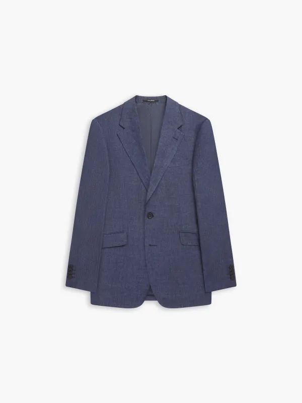 The Portobello Slim Linen Blazer sold by T.M.Lewin