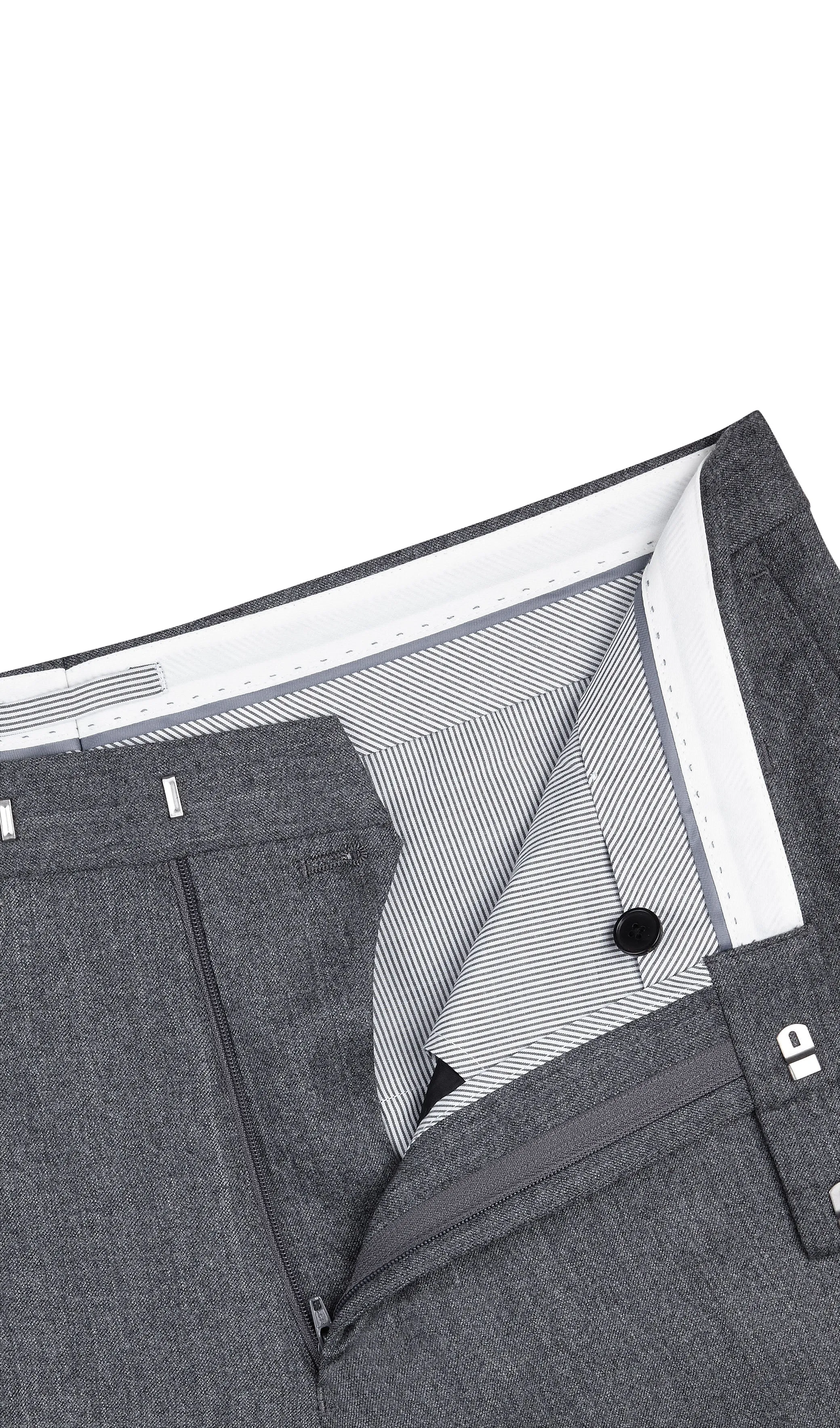 Banksy Brushed Wool Trouser sold by T.M.Lewin product image thumbnail 2