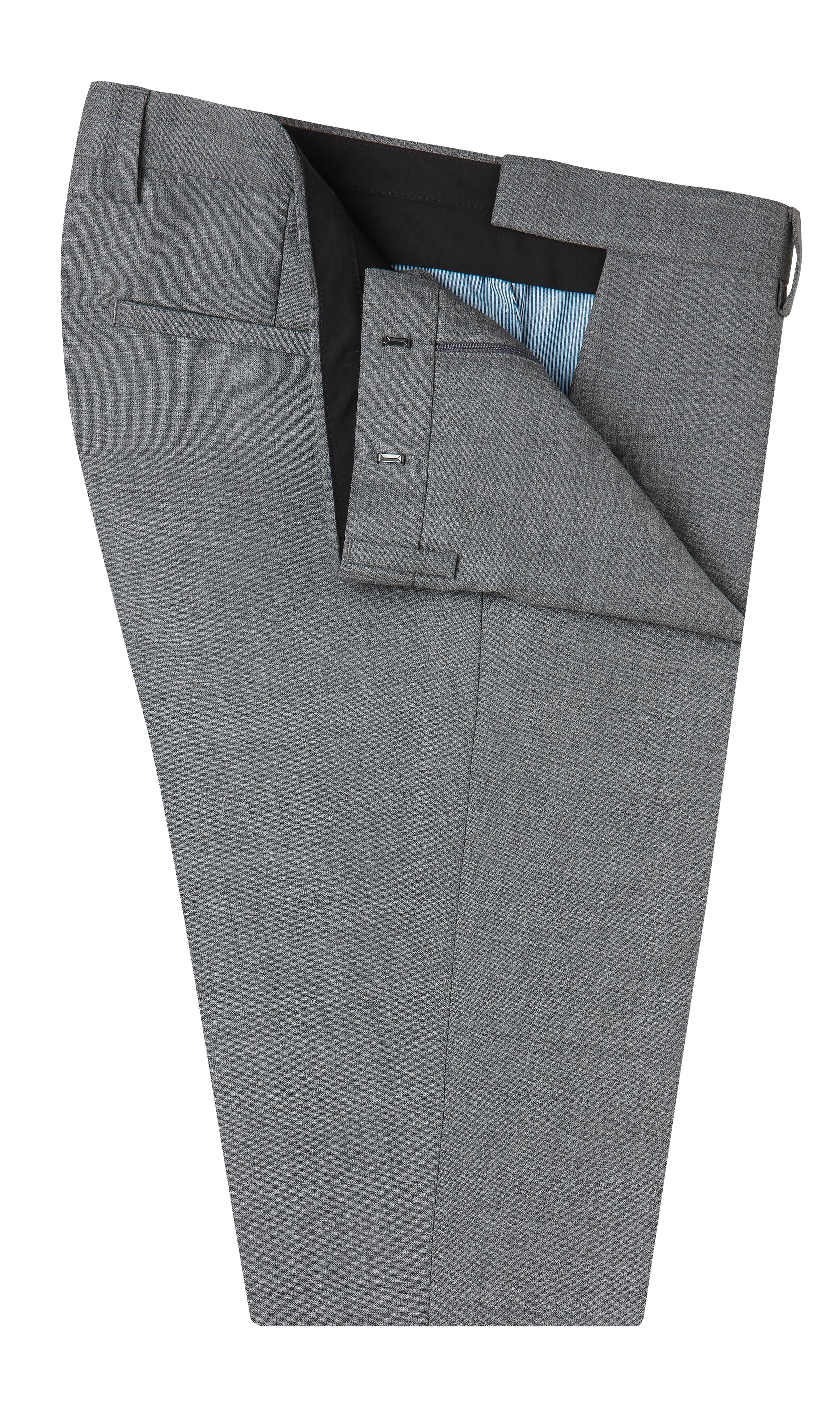 Lanesborough Slim Fit Light Grey Trousers sold by T.M.Lewin