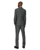 Larkin Slim Fit Blue and Ginger Check Trouser sold by T.M.Lewin