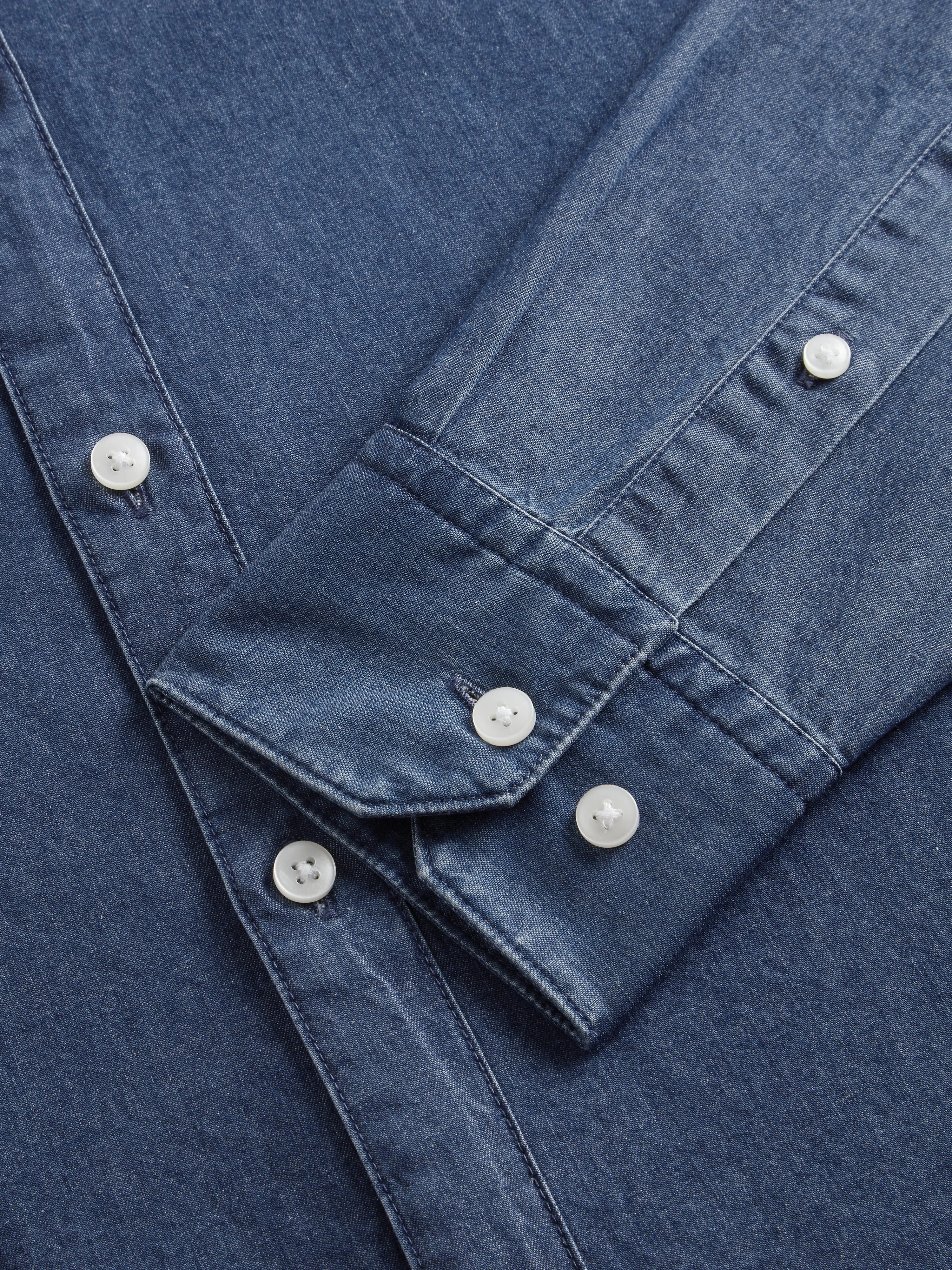 The Chambray Shirt sold by T.M.Lewin product image thumbnail 3