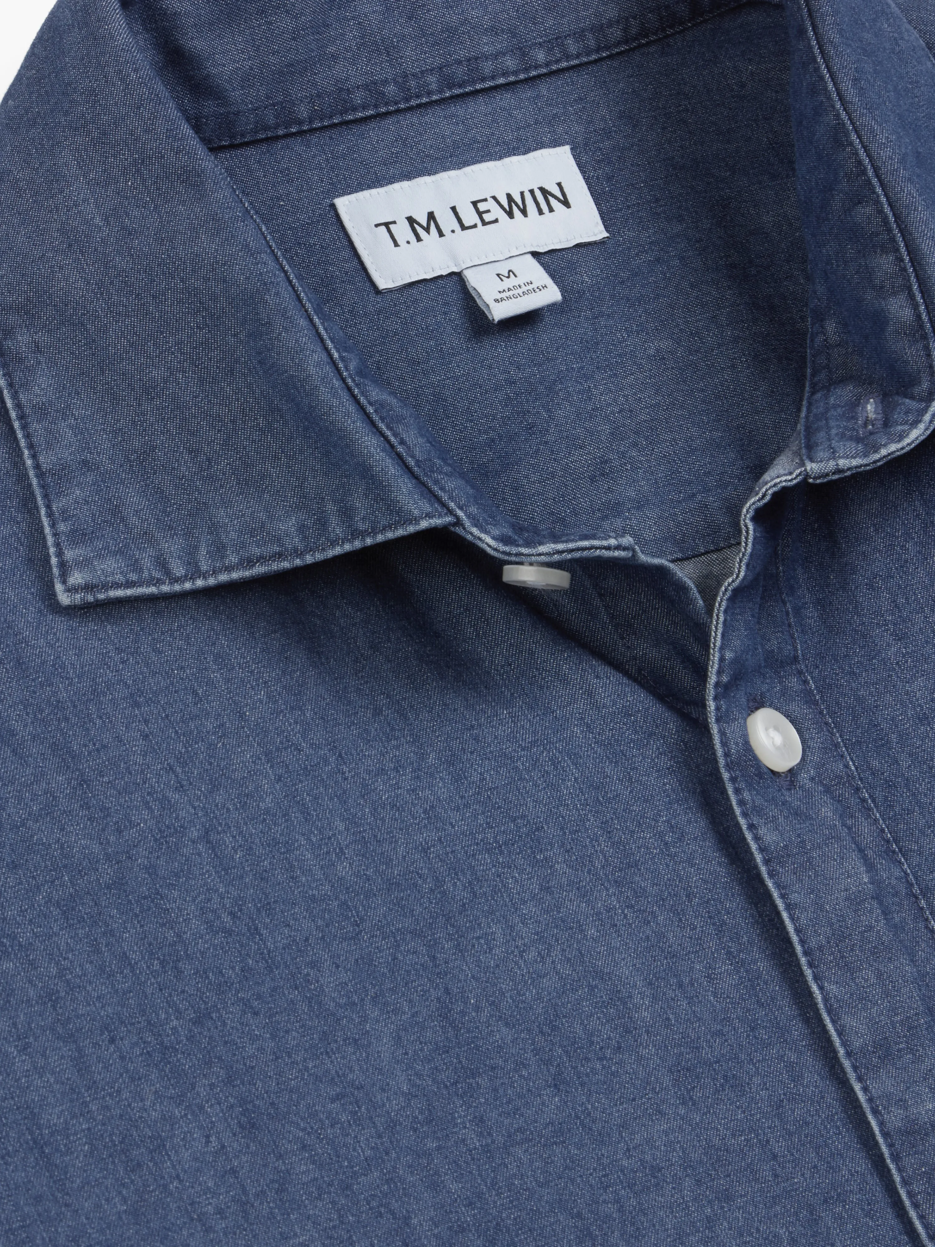 The Chambray Shirt sold by T.M.Lewin product image thumbnail 2