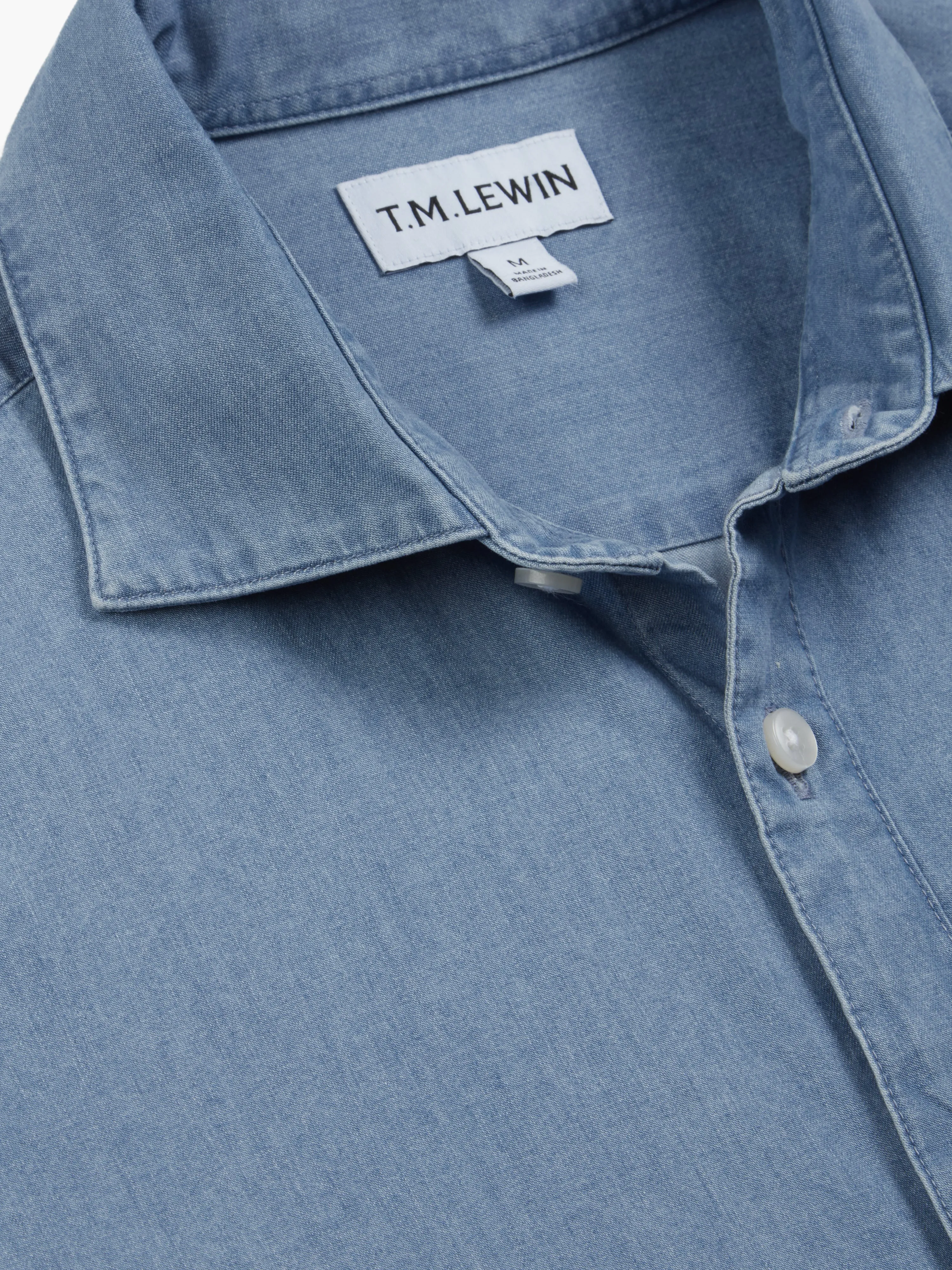 The Chambray Shirt sold by T.M.Lewin product image thumbnail 2