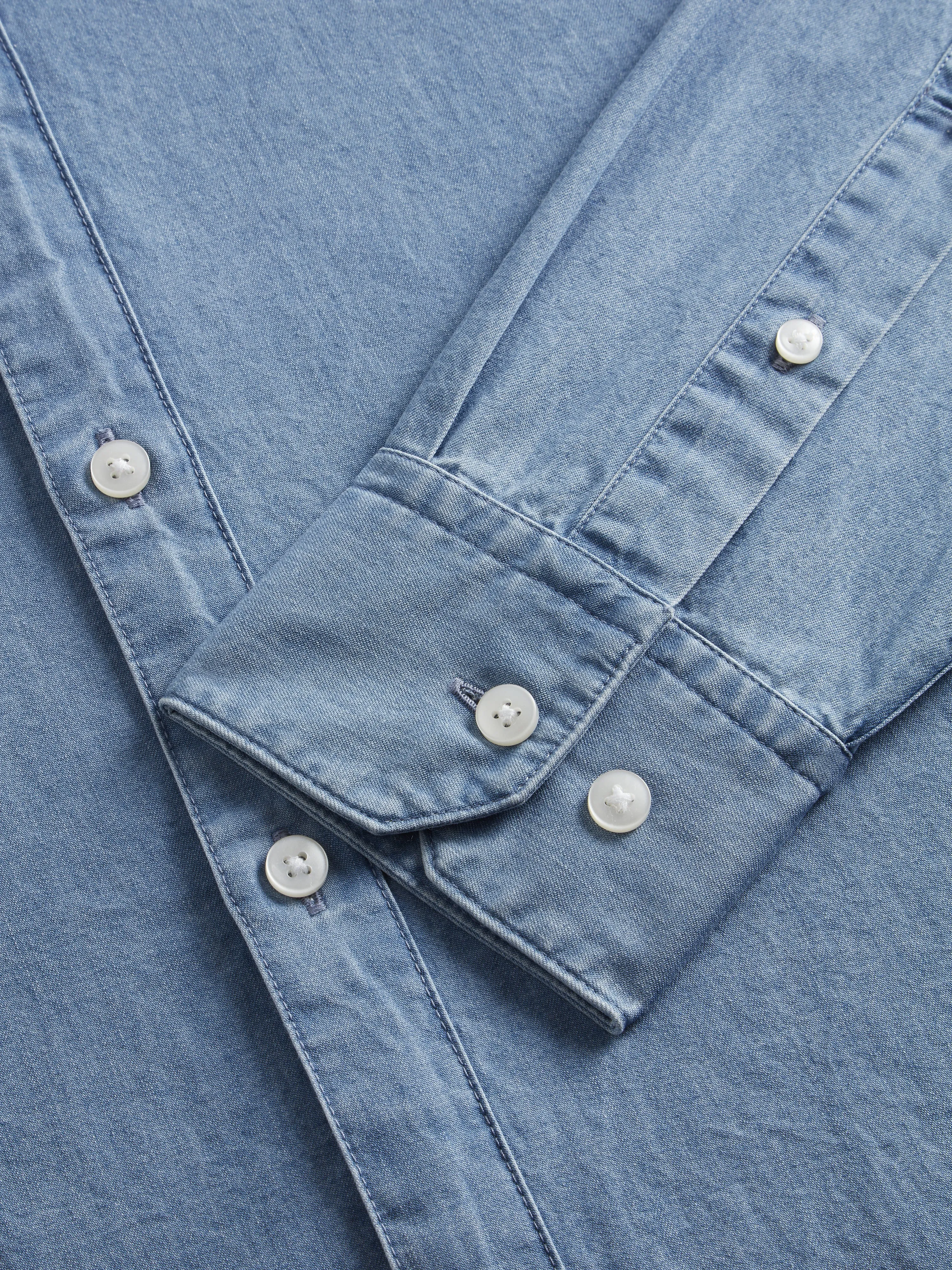 The Chambray Shirt sold by T.M.Lewin product image thumbnail 3