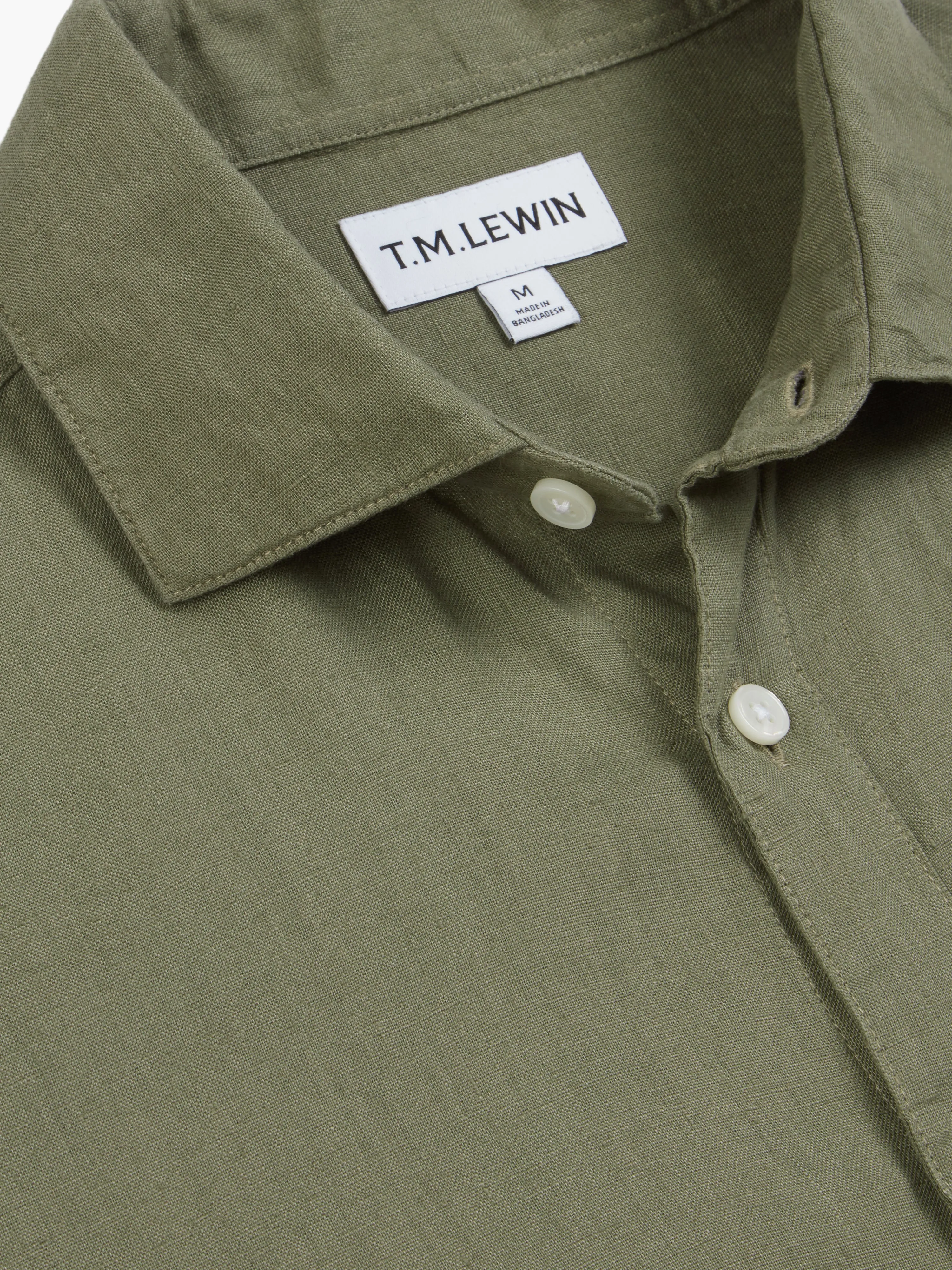 The Linen Shirt sold by T.M.Lewin product image thumbnail 2