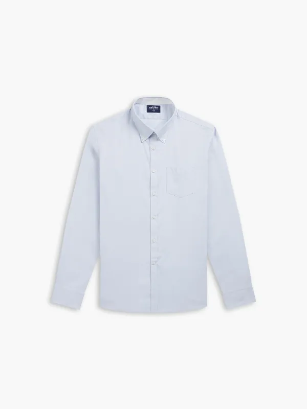 Royal Oxford Slim Fit Plain Blue Shirt sold by T.M.Lewin