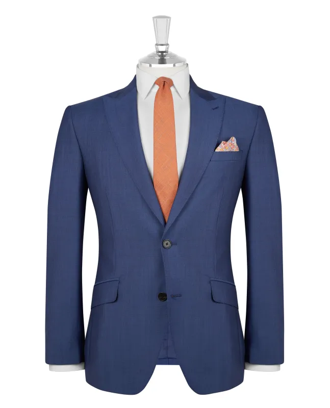 The Trafalgar Slim Fit Blue Jacket Navy sold by T.M.Lewin