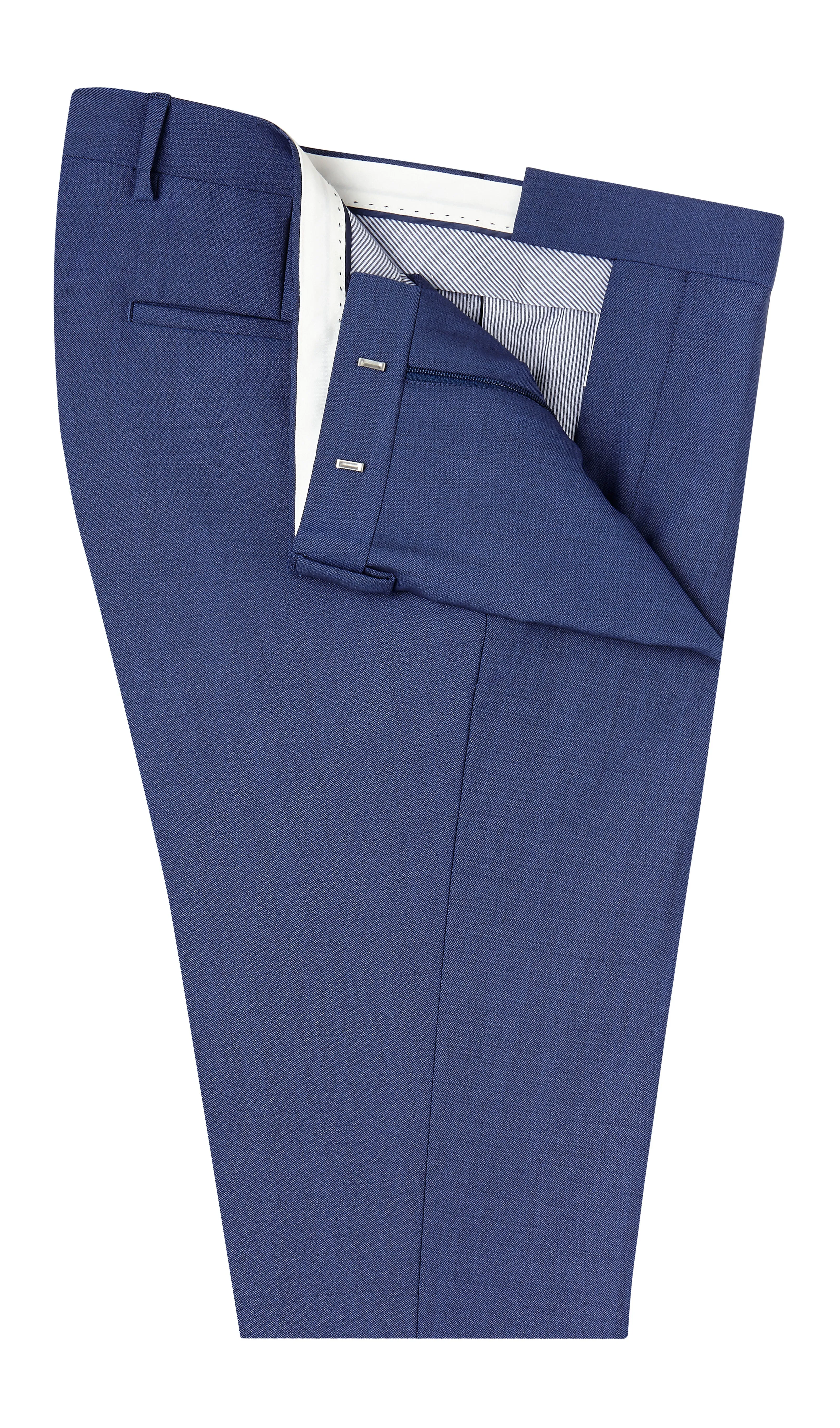 Trafalgar Slim Fit Blue Trousers sold by T.M.Lewin
