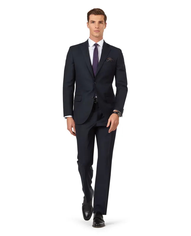 The Orton Regular Fit Navy Suit Jacket sold by T.M.Lewin