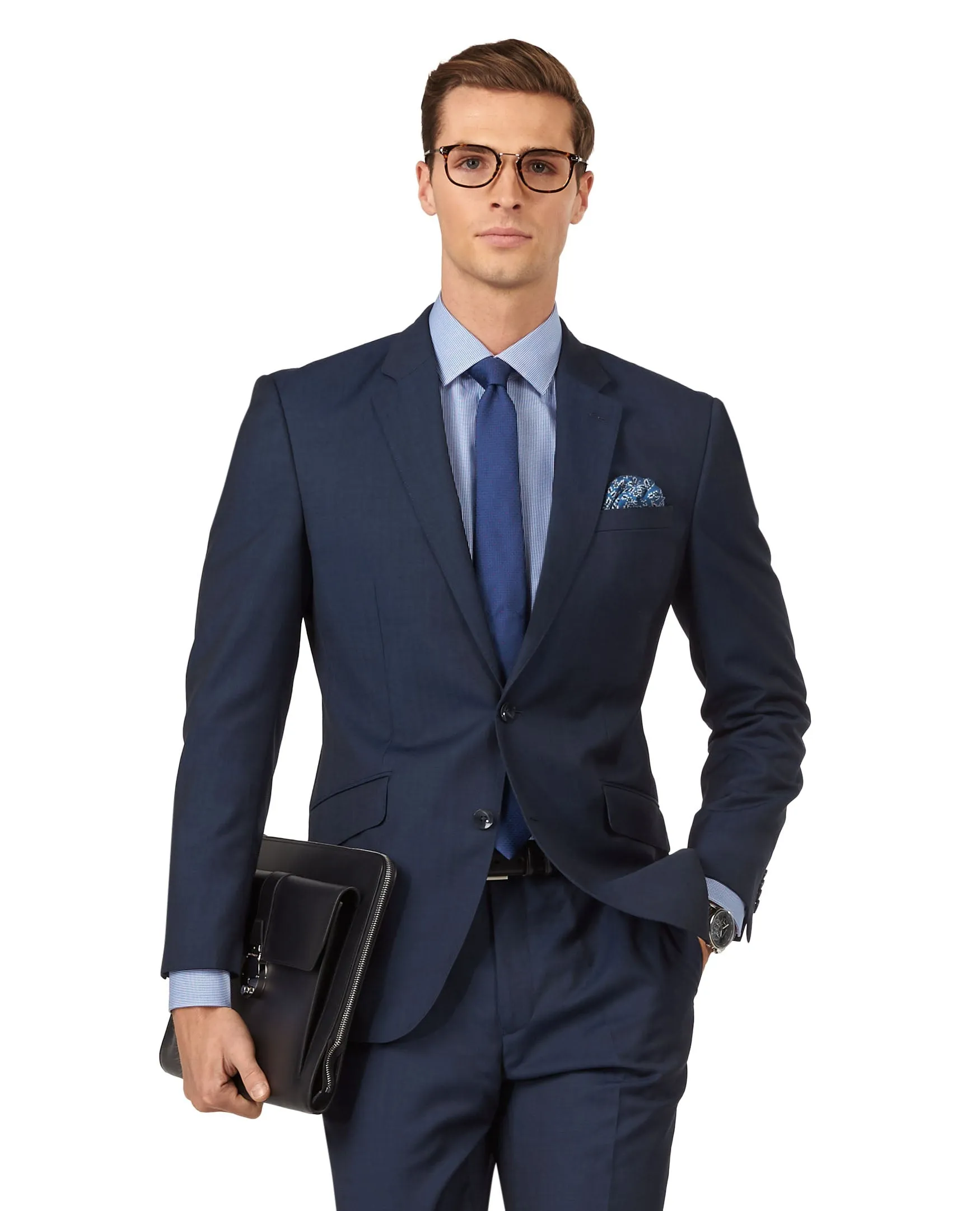 The Halliday Slim Fit Suit Jacket sold by T.M.Lewin product image thumbnail 5