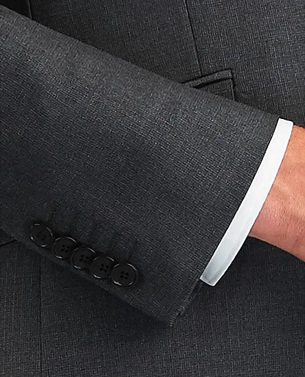 The Ravenscourt Slim Fit Grey Suit Jacket sold by T.M.Lewin product image thumbnail 4