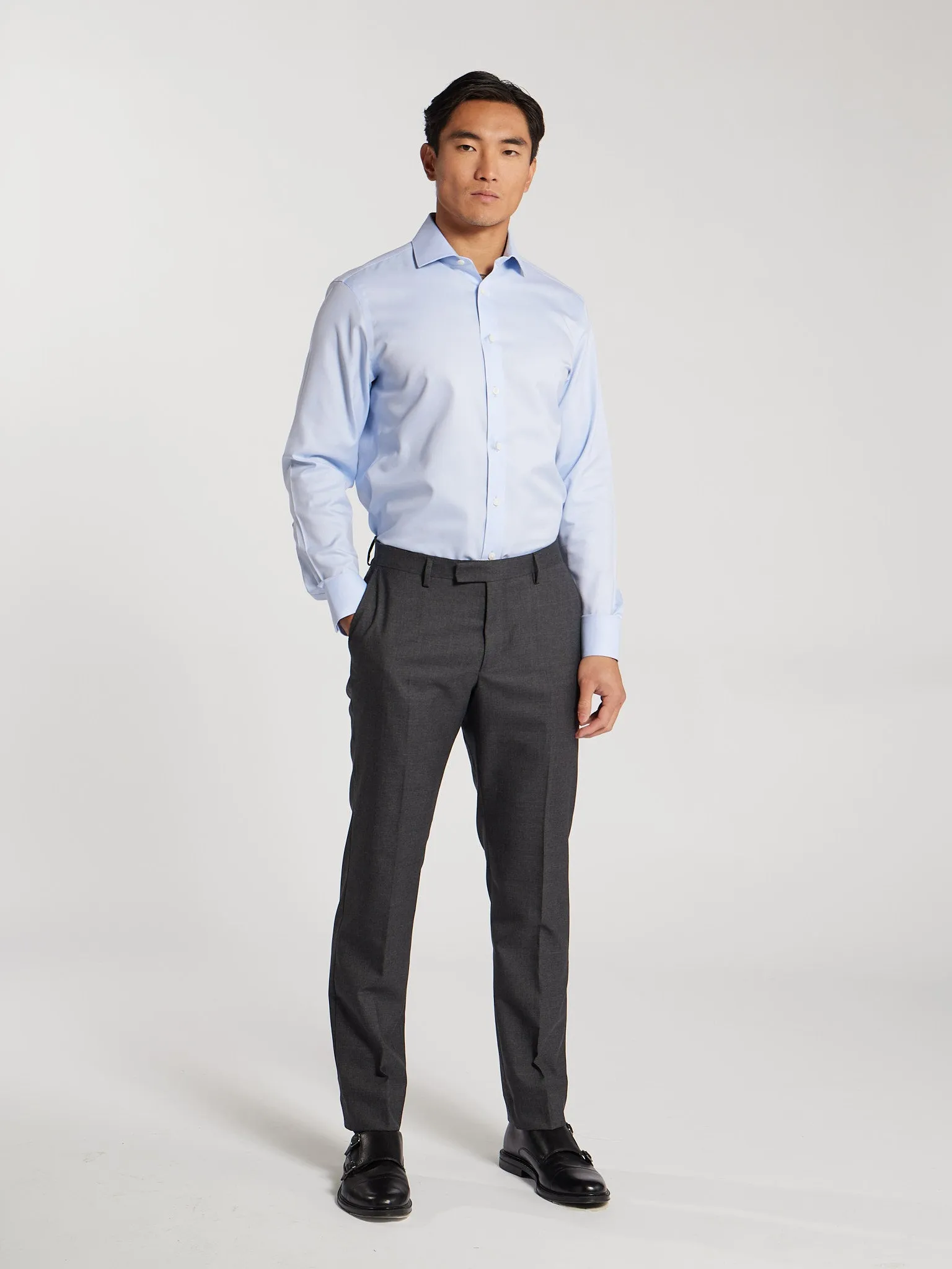 The Non-Iron Twill Shirt sold by T.M.Lewin product image thumbnail 2