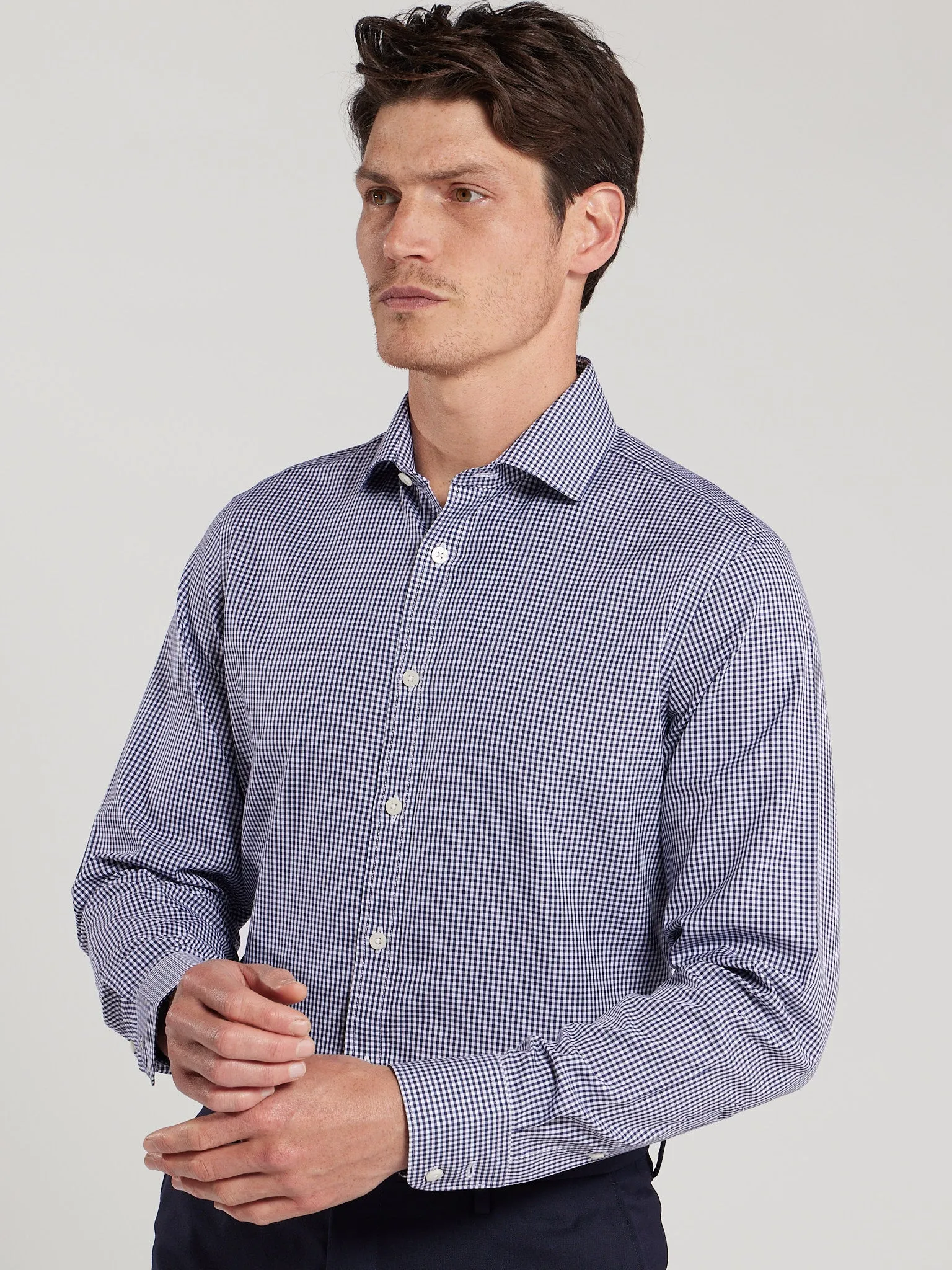 The Non-Iron Poplin Shirt sold by T.M.Lewin product image thumbnail 5