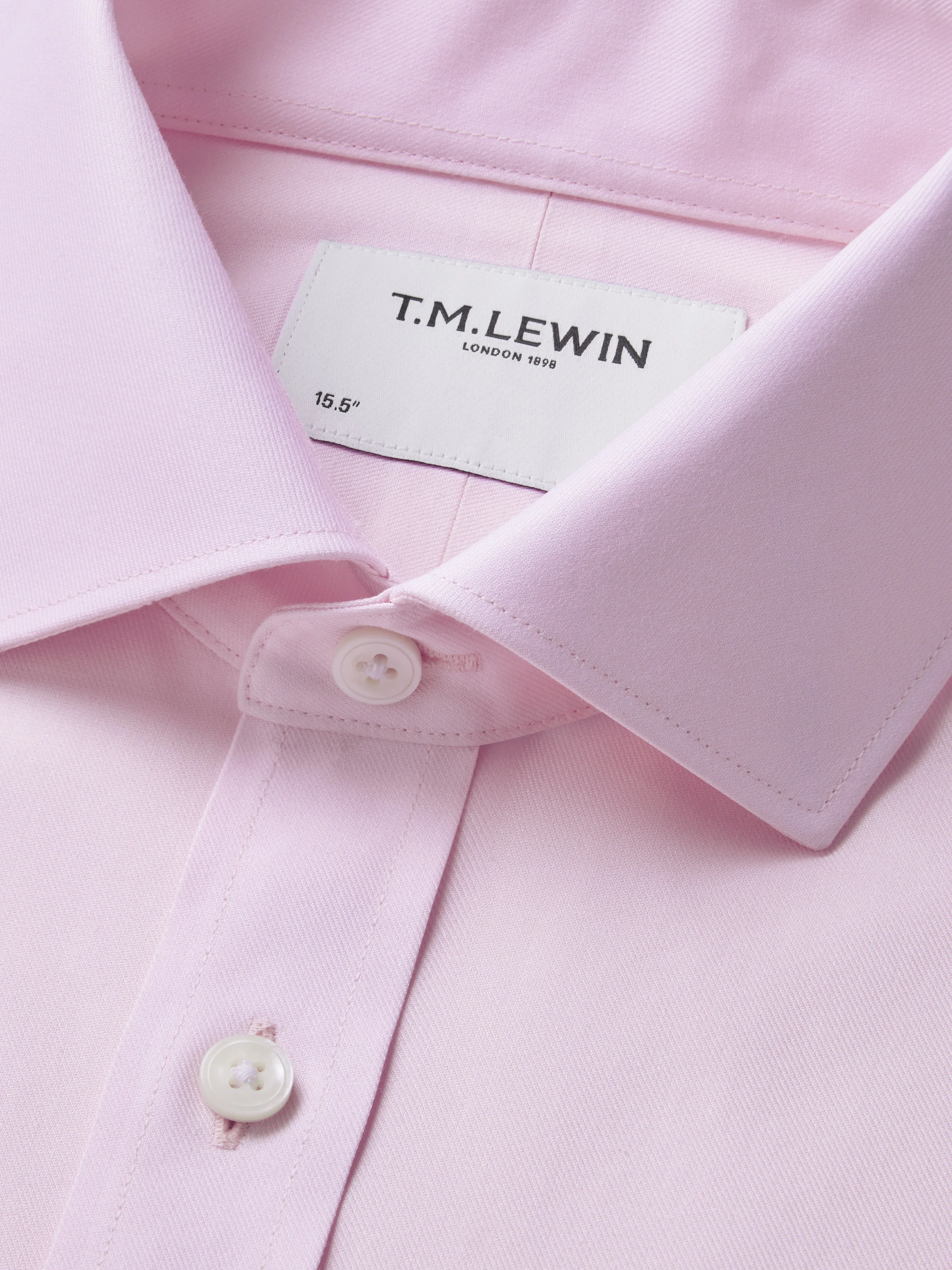The Non-Iron Twill Shirt sold by T.M.Lewin product image thumbnail 4